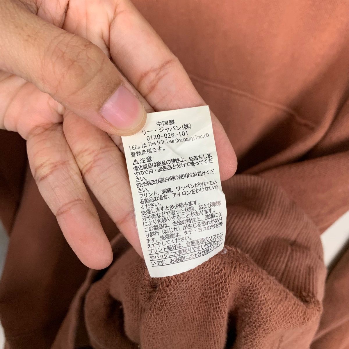 Lee LEE Small Box Logo Pullover Hoodies Sweatshirt #2238-C99 Size US L / EU 52-54 / 3 - 16 Thumbnail