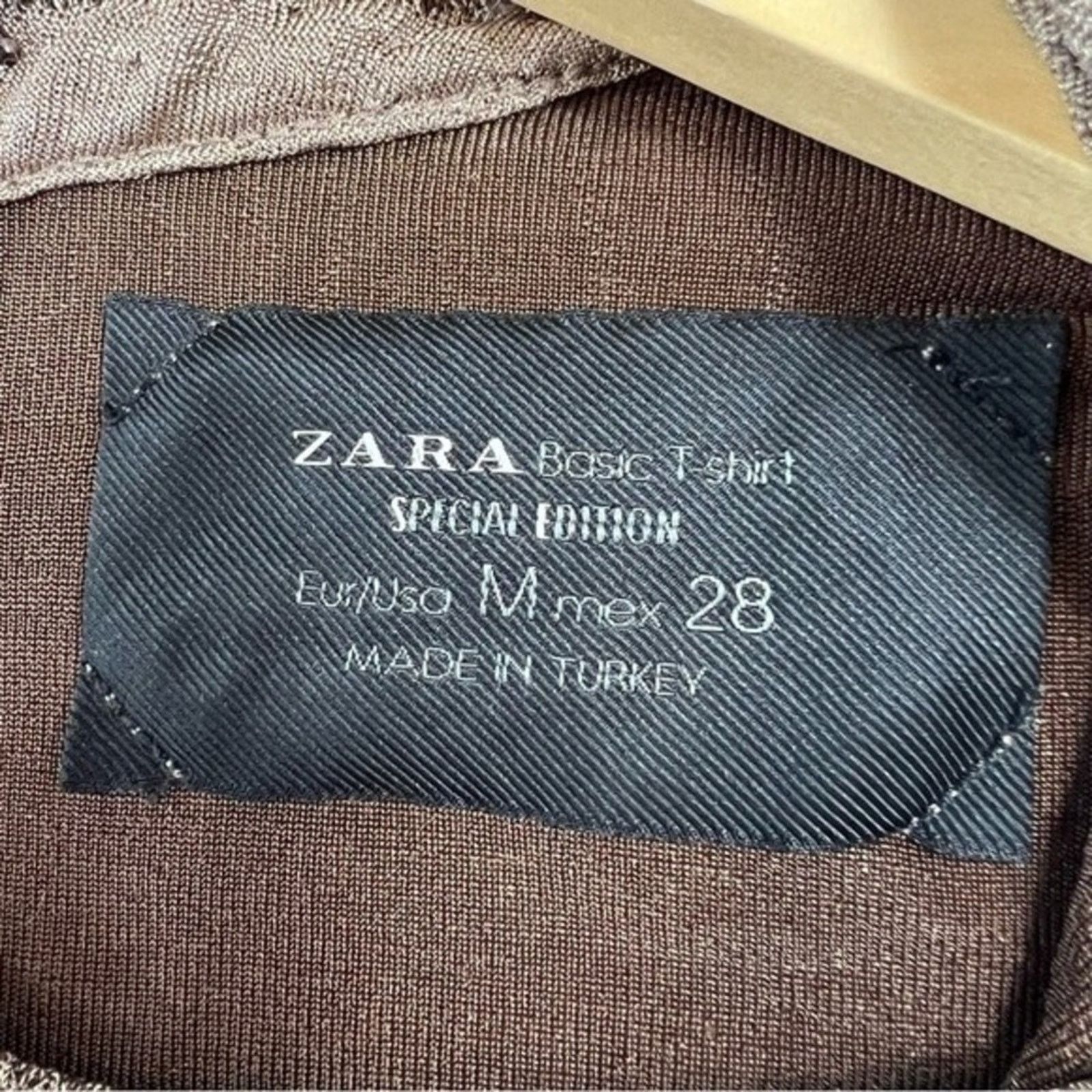 Zara Zara Women's Medium Special Edition Chocolate Brown Size M / US 6-8 / IT 42-44 - 5 Thumbnail