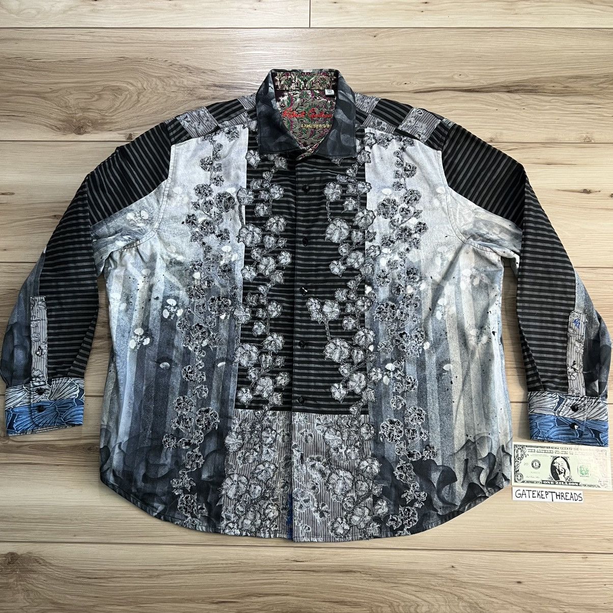 Robert Graham Robert Graham The Kinsey Limited Edition Embroidered Shirt Size US L / EU 52-54 / 3 - 1 Thumbnail