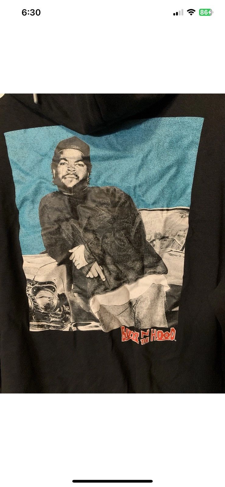 Other Boyz in the hood mens sz M hoodie black pullover doughboy Size US M / EU 48-50 / 2 - 3 Thumbnail