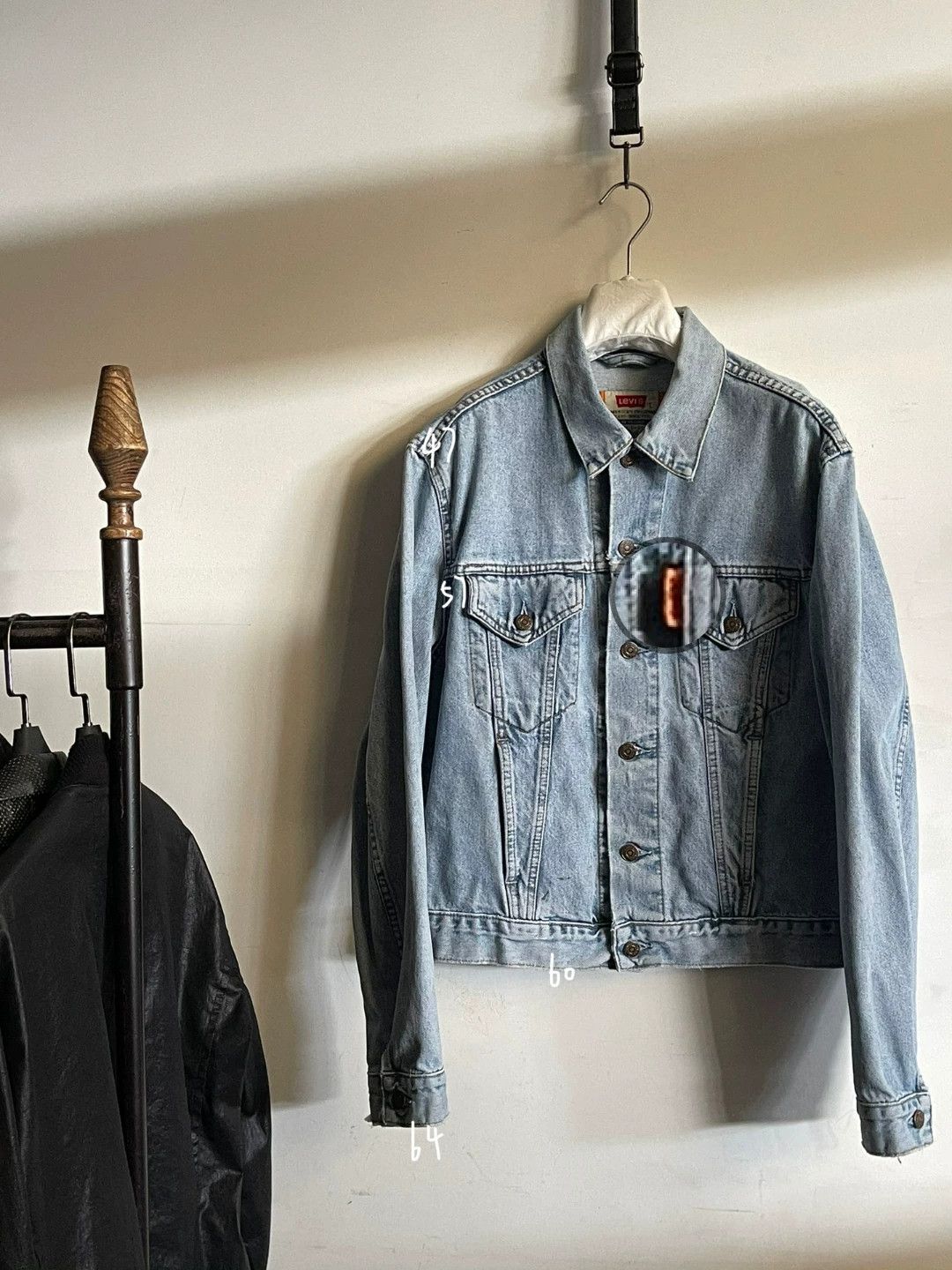 Vintage Vintage Levi's 80s Denim Jacket Size US M / EU 48-50 / 2 - 1 Thumbnail