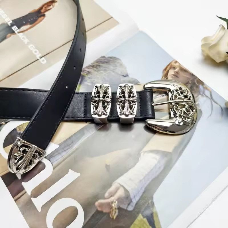 Japanese Brand cross Pu Leather belt Size 30 - 3 Thumbnail