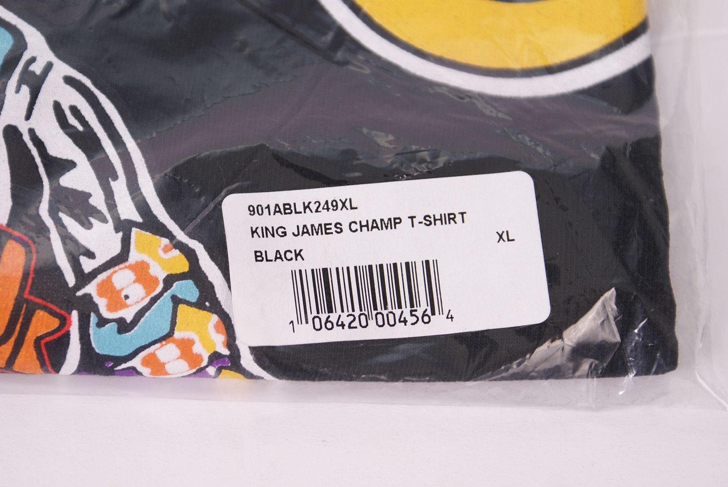 Warren Lotas 2020 Warren Lotas KING JAMES CHAMP Tee Black Lakers Lebron Size US XL / EU 56 / 4 - 4 Thumbnail