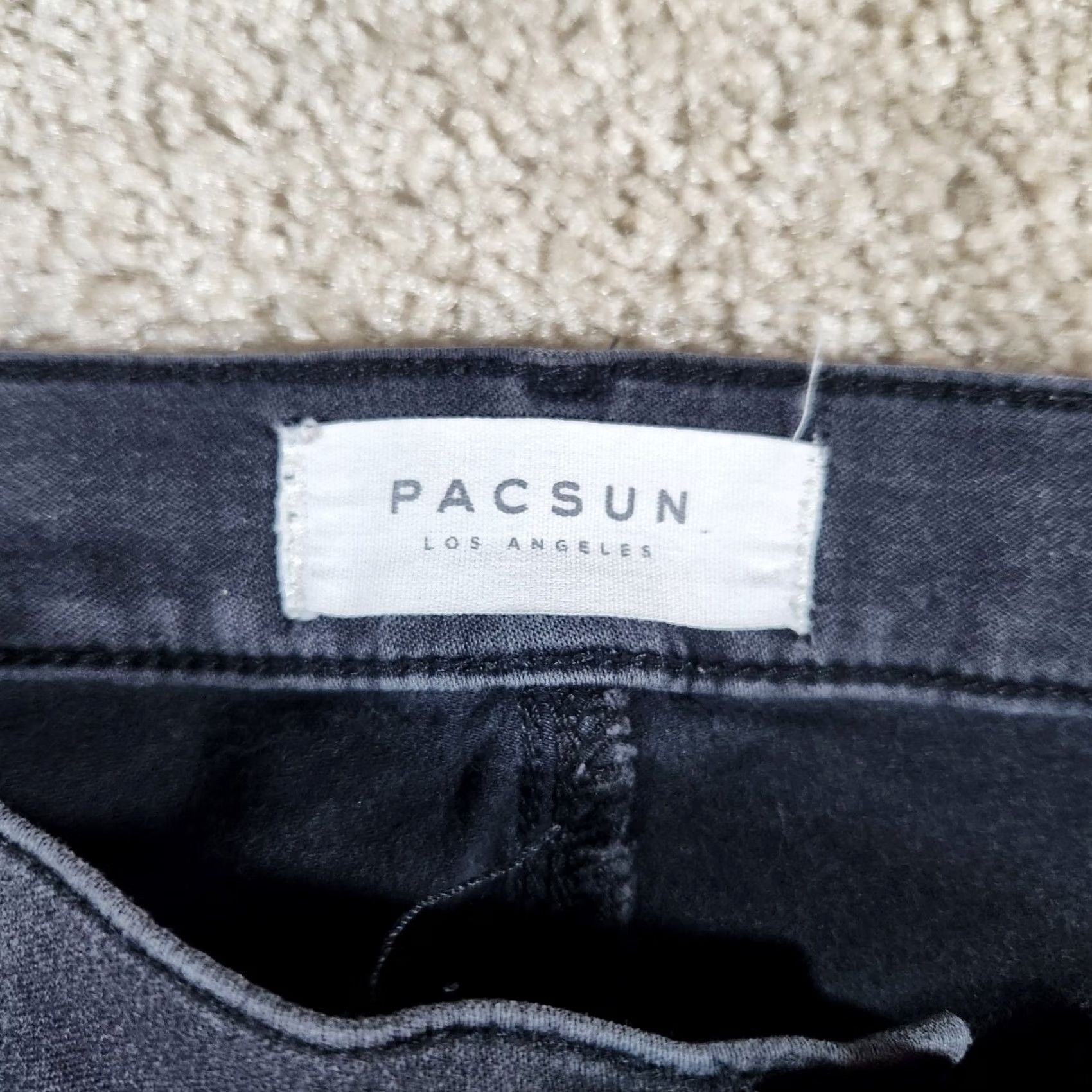 Pacsun Pacsun Womens Black Denim Jeans Mid Rise Jegging Ladies 26 28x28 #40 Size 26" / US 2 / IT 38 - 3 Thumbnail