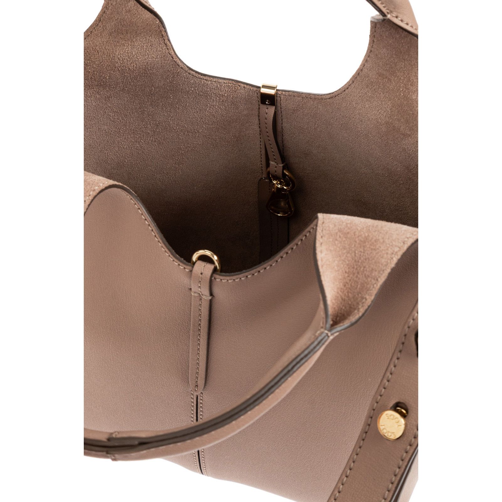 Tod's TOD'S T EBR Mini Beige Top Handle Bag New & Authentic Size ONE SIZE - 4 Thumbnail