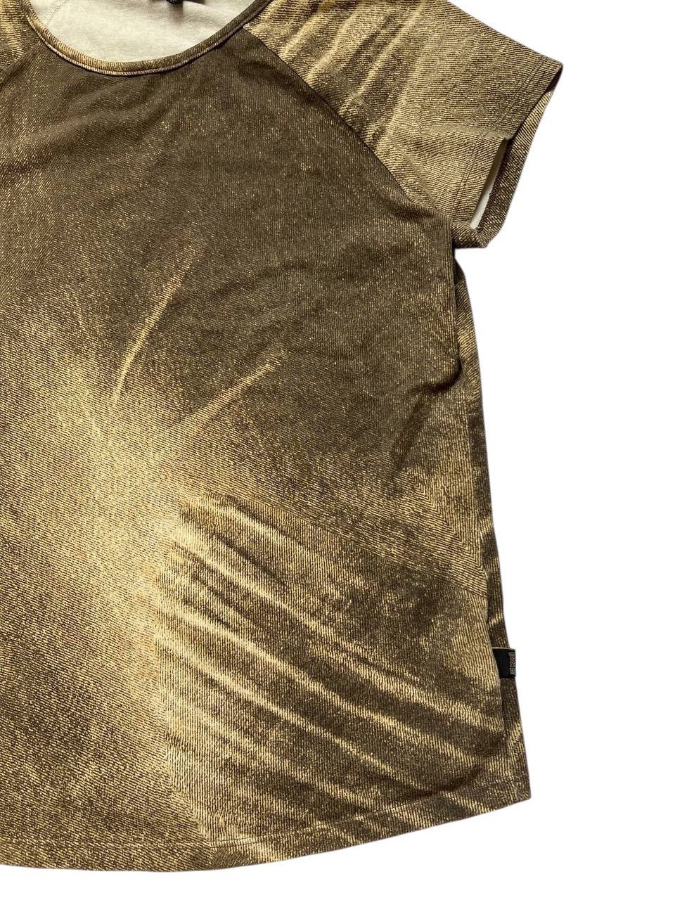 Just Cavalli Vintage Just Cavalli animal denim style print t shirt top Size L / US 10 / IT 46 - 4 Thumbnail
