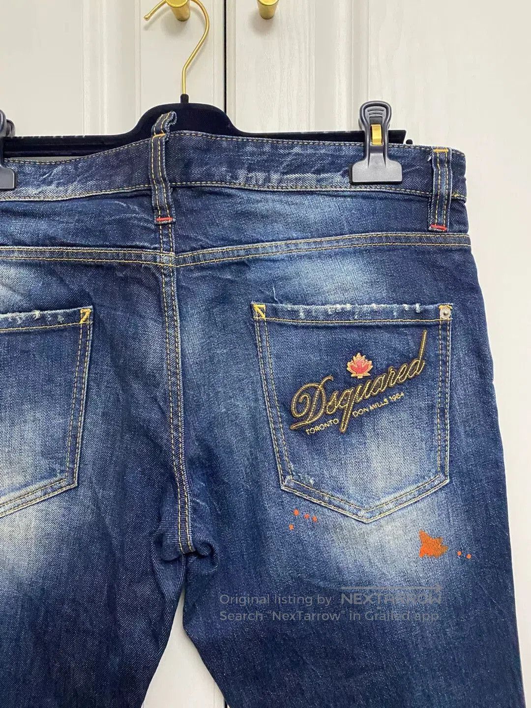 Dsquared2 dsquared2 men's casual denim pants. Size US 34 / EU 50 - 4 Thumbnail