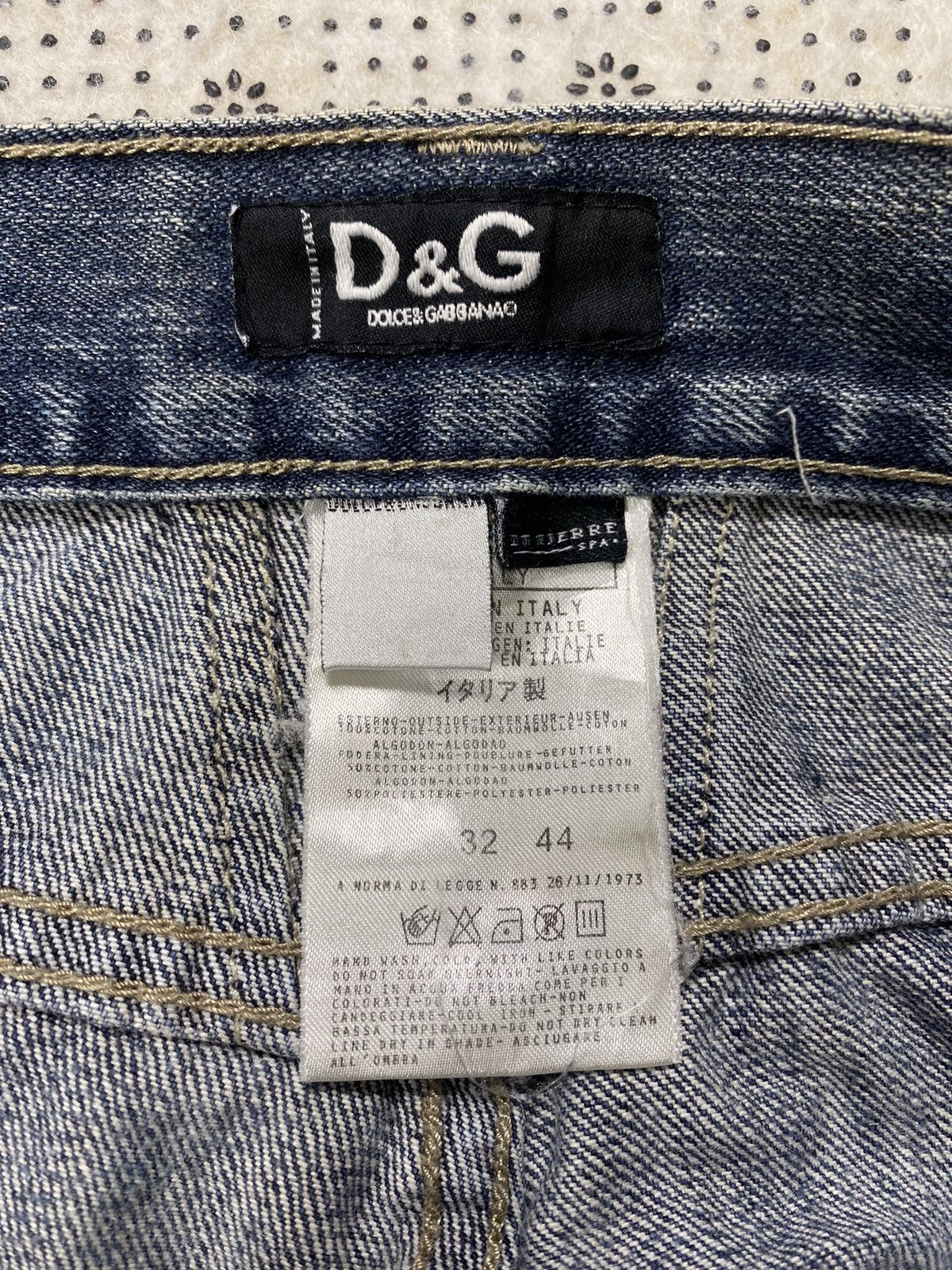 Dolce & Gabbana Authentic Double Knee Denim By Dolce And Gabbana Size US 34 / EU 50 - 9 Thumbnail