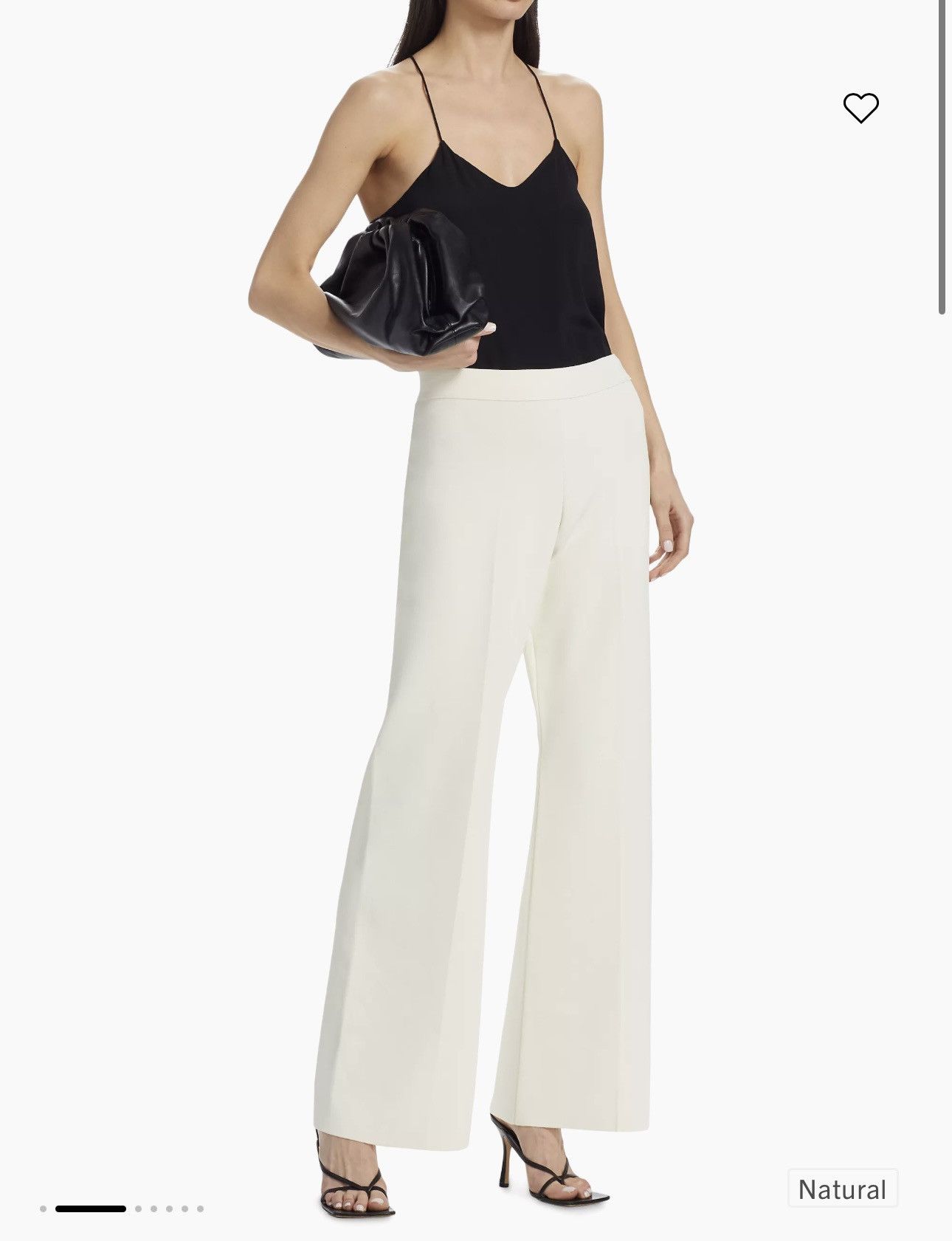 Jil Sander Compact Knit Wide-Leg Pants
