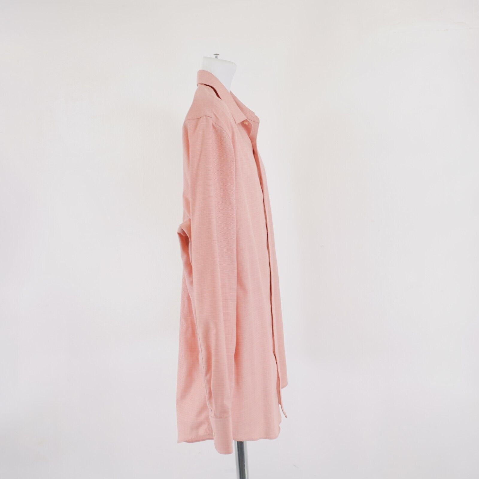 Banana Republic Banana Republic Non-Iron Standard Fit Pink Plaid XL Collared Size US XL / EU 56 / 4 - 8 Thumbnail