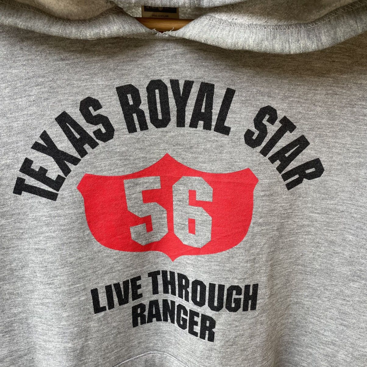 Vintage 🔥Vintage Texas Royal State Big Logo Pullover Hoodie Size US M / EU 48-50 / 2 - 6 Thumbnail