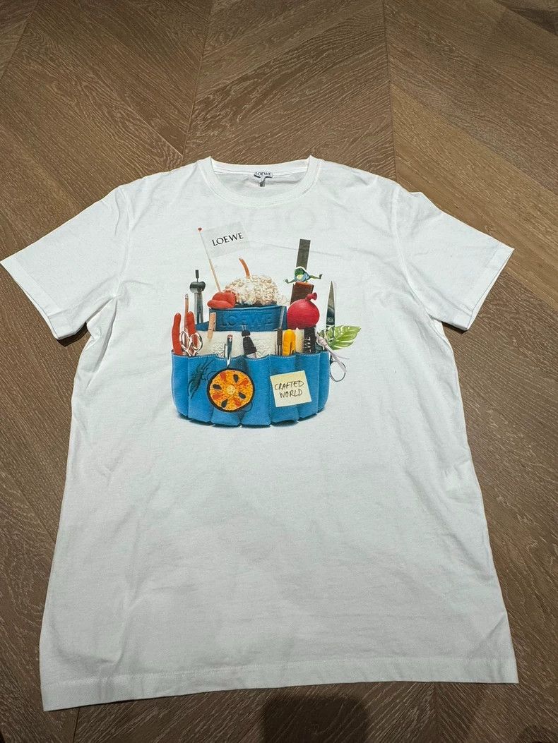 Loewe LOEWE Limited edition T-shirt of' Artisan Tiandi' exhibiti Size S / US 4 / IT 40 - 1 Thumbnail