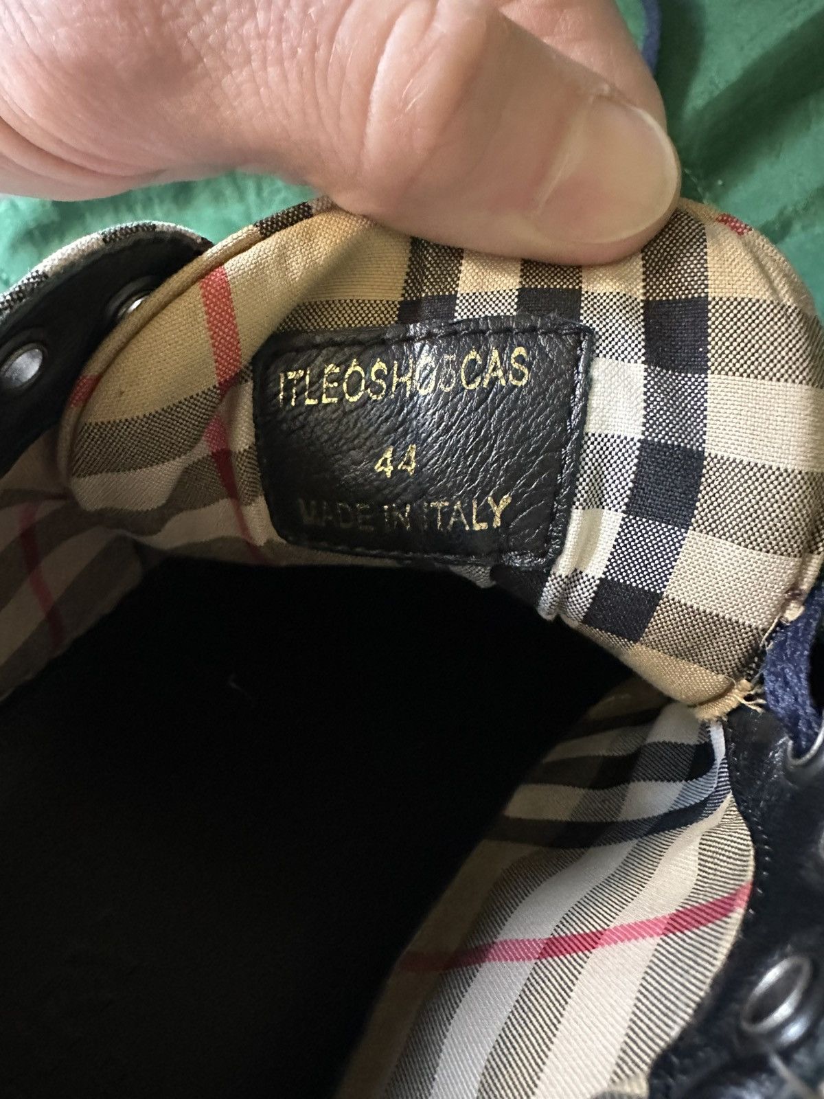 Burberry Burberry Regis Check Sneakers Size US 11 / EU 44 - 10 Thumbnail