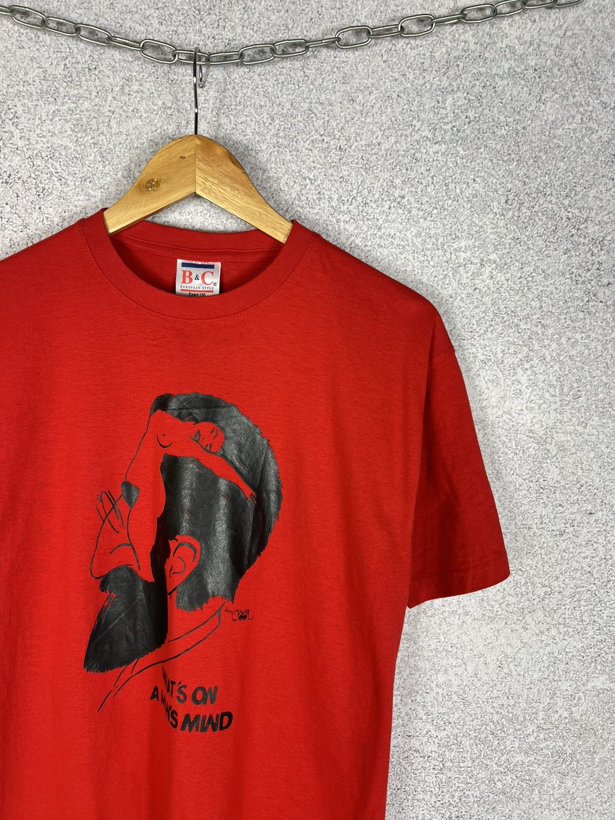 Vintage Vintage Sigmund Freud WHAT'S OH A MAN'S MIND Tee Size US S / EU 44-46 / 1 - 3 Thumbnail
