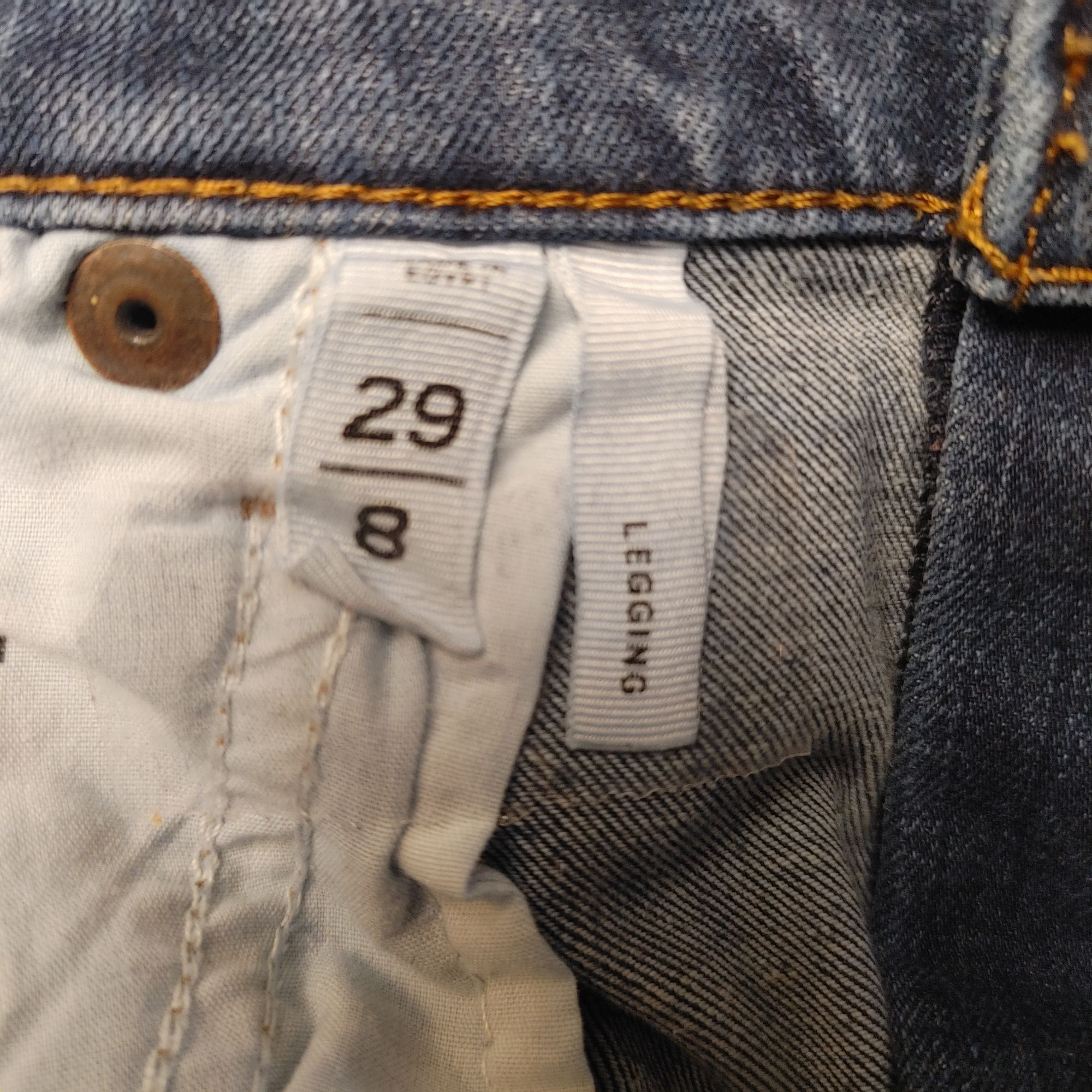Loft LOFT Women's Blue Denim Skinny Jean Leggings Size 8 Size 30" / US 8 / IT 44 - 3 Thumbnail