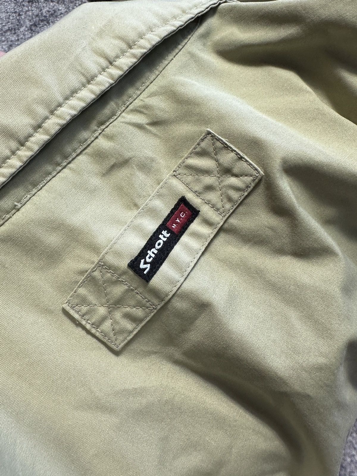 Schott × Vintage Y2K Vintage Schott Bombers Streetwear Style Rare Casual XL Size US XL / EU 56 / 4 - 4 Thumbnail