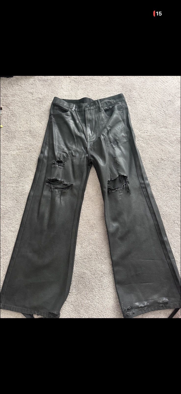 Other waxed denim Size US 32 / EU 48 - 2 Thumbnail
