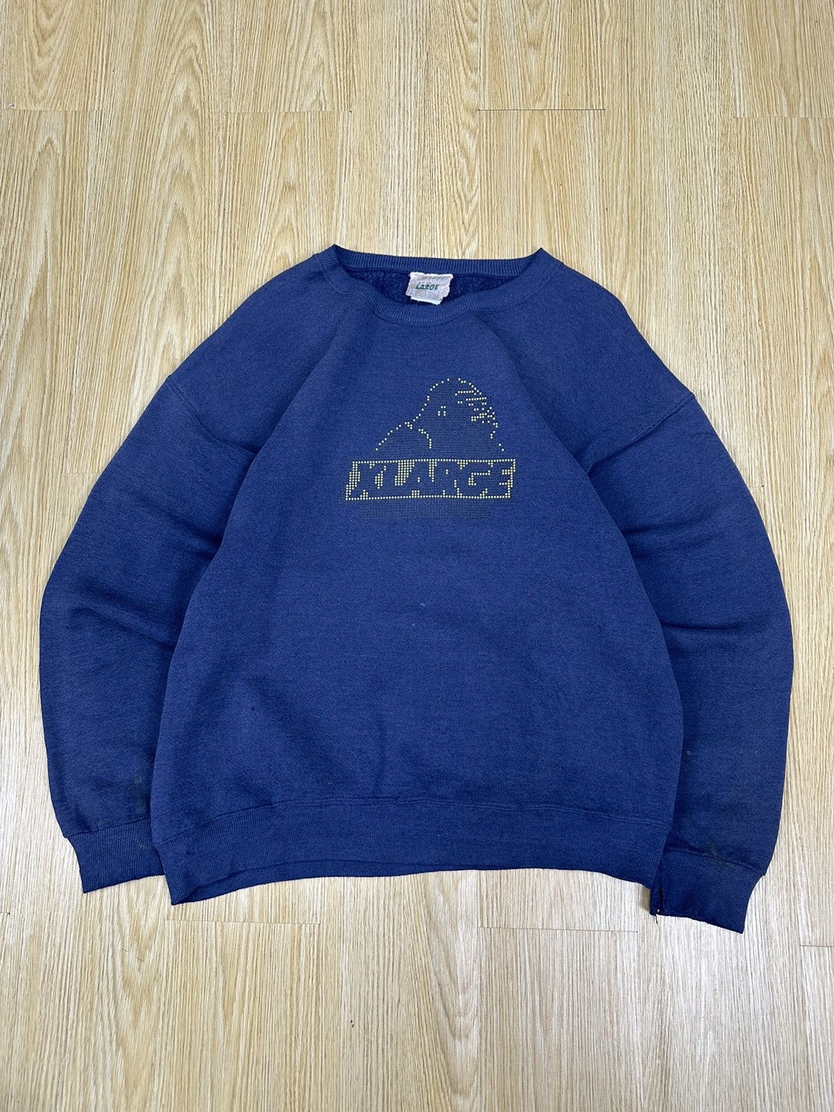 X-LARGE Vintage X Large Sweatshirt Distressed Z240 Size US L / EU 52-54 / 3 - 2 Thumbnail