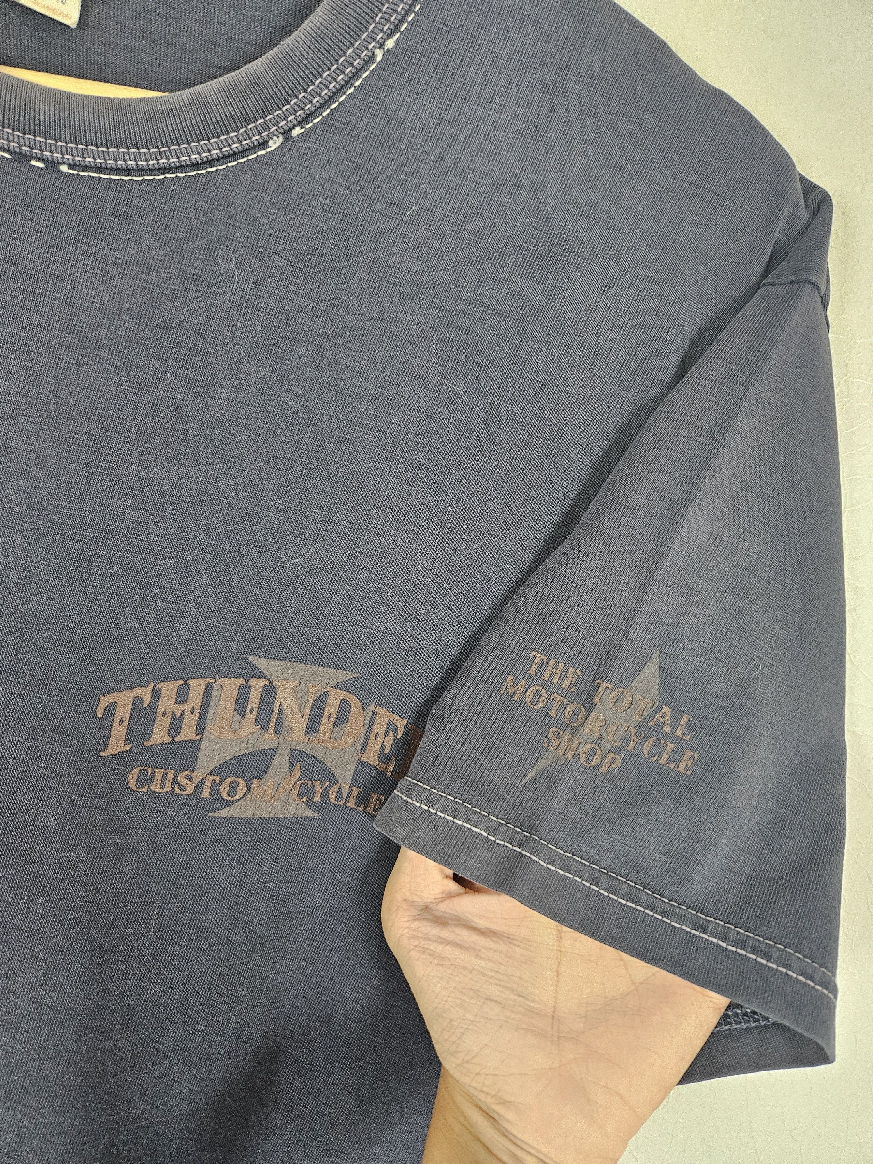 The Flat Head The Flat Head Thunder Custom cycles shirt Size US M / EU 48-50 / 2 - 3 Thumbnail