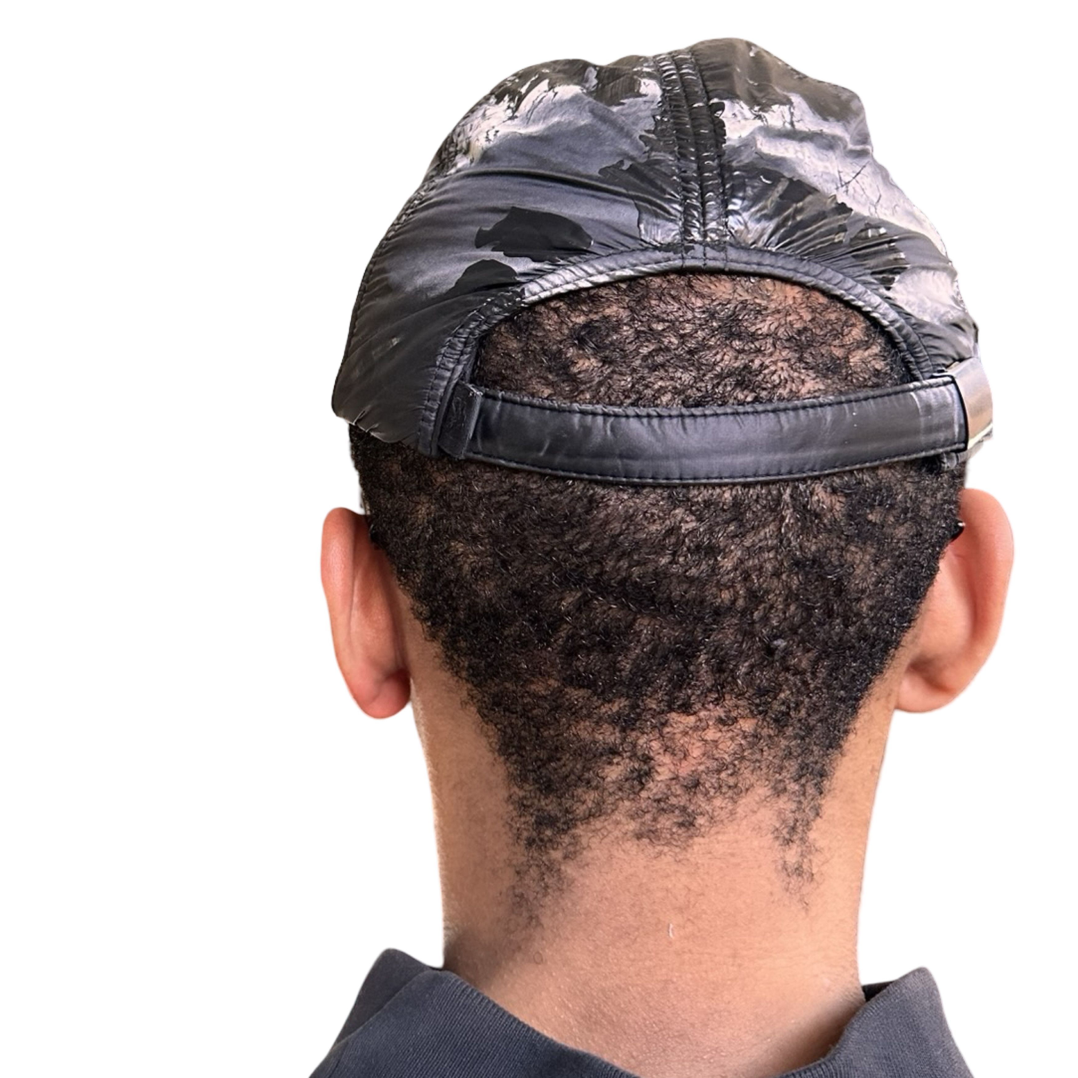 Vintage ASTROBOI* Black Nylon Painted Hat Size ONE SIZE - 9 Thumbnail