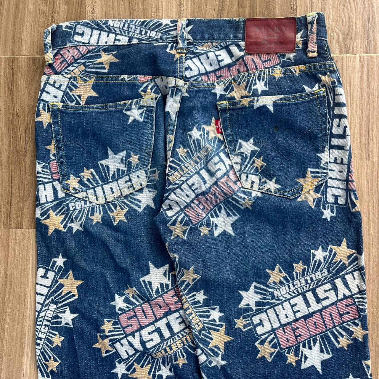 Hysteric Glamour 💥Accept Offer💥 HYSTERIC GLAMOUR KINKY Overprinted Denim Size 30" / US 8 / IT 44 - 3 Thumbnail