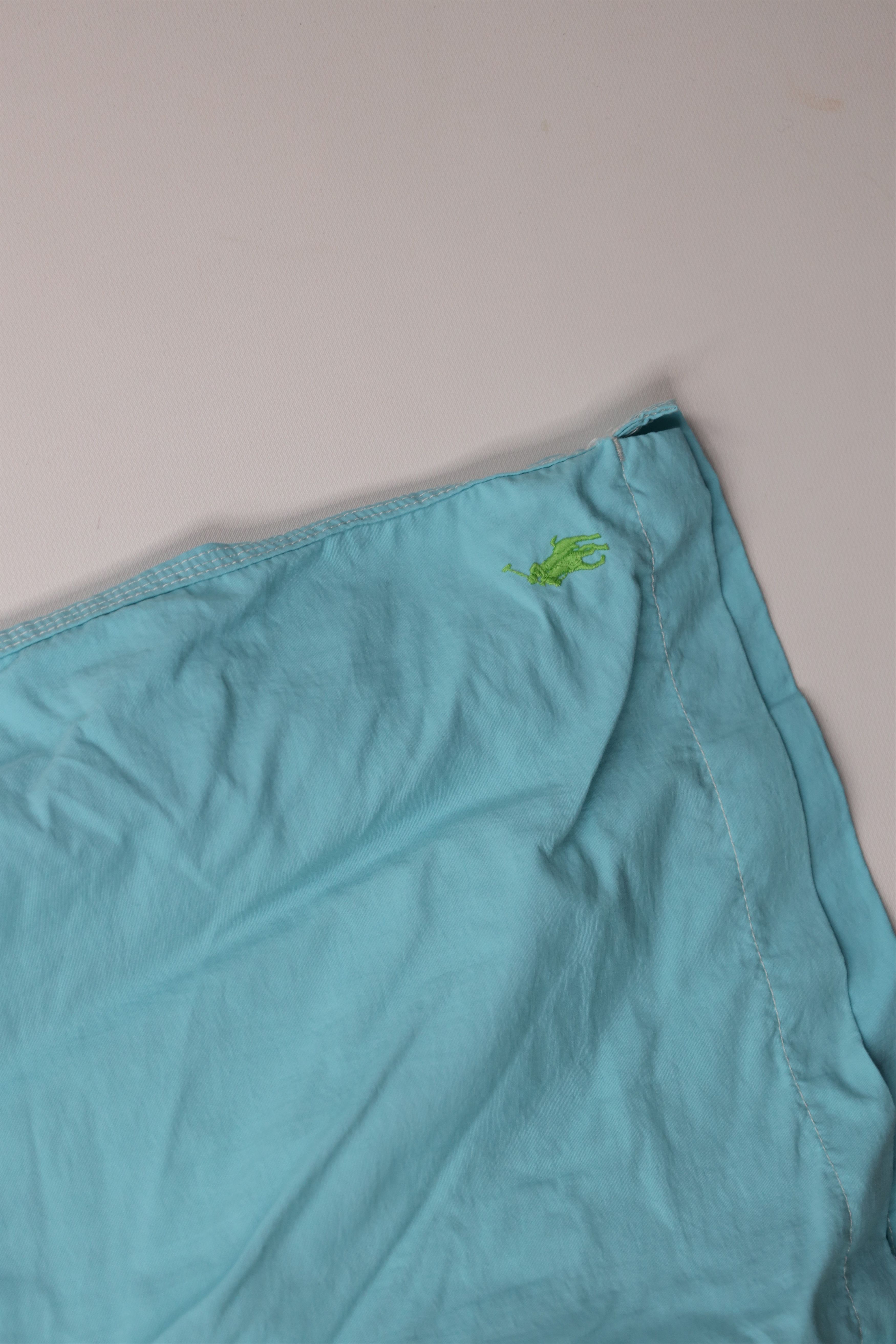 Polo Ralph Lauren Vintage Ralph Lauren Spell Out Lined Shorts Swim Trunks Blue Size US 32 / EU 48 - 5 Thumbnail