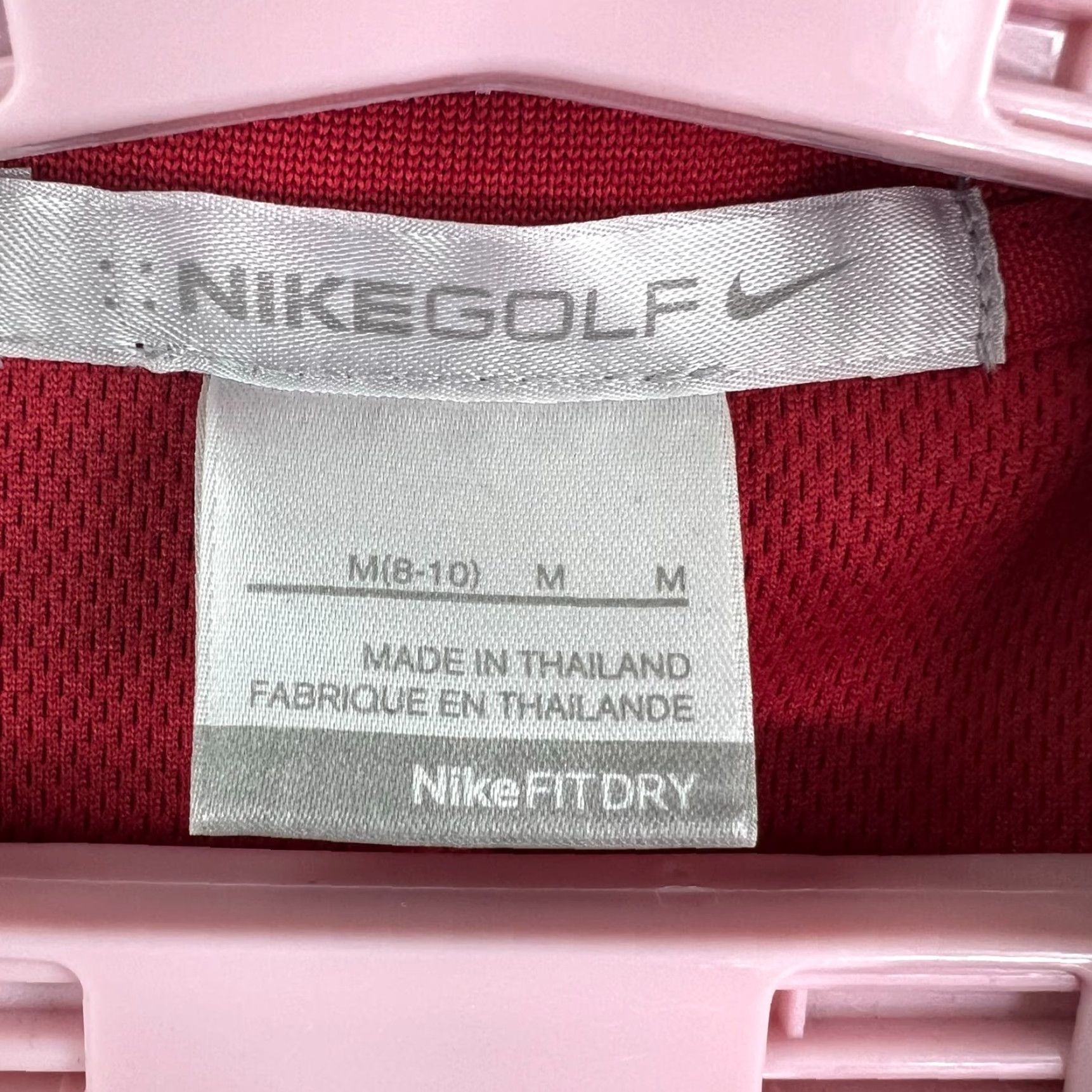 Nike Nike Polo Shirt Golf Fit Dry Womens Size M Red Mometamax Size M / US 6-8 / IT 42-44 - 5 Thumbnail
