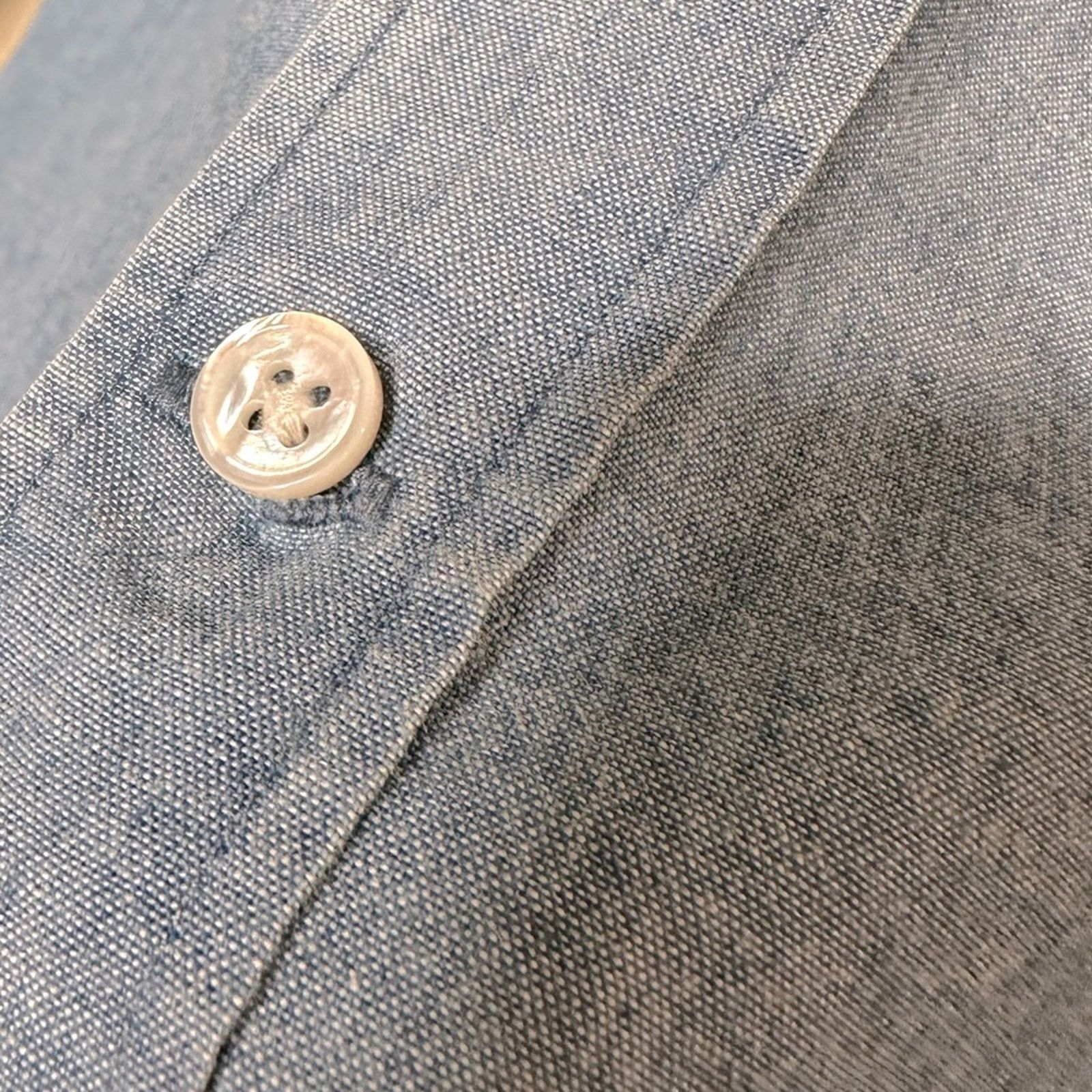 J.Crew J Crew Albiate 1830 Ludlow Slim Shirt Italian Chambray SML Size US S / EU 44-46 / 1 - 6 Thumbnail