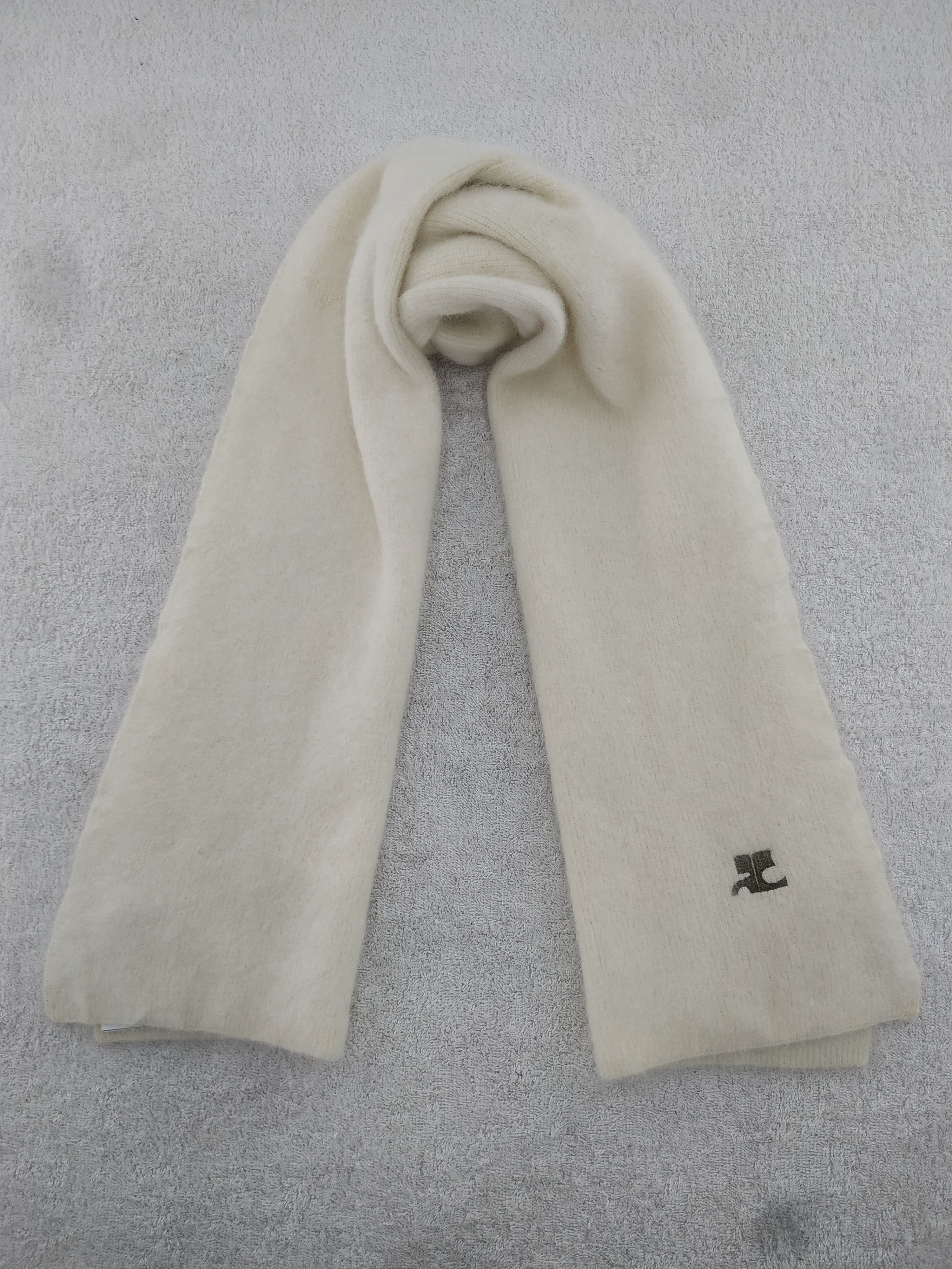 Courreges Vintage Courreges Scarf/Muffler/Neckwear MF593 Size ONE SIZE - 1 Thumbnail