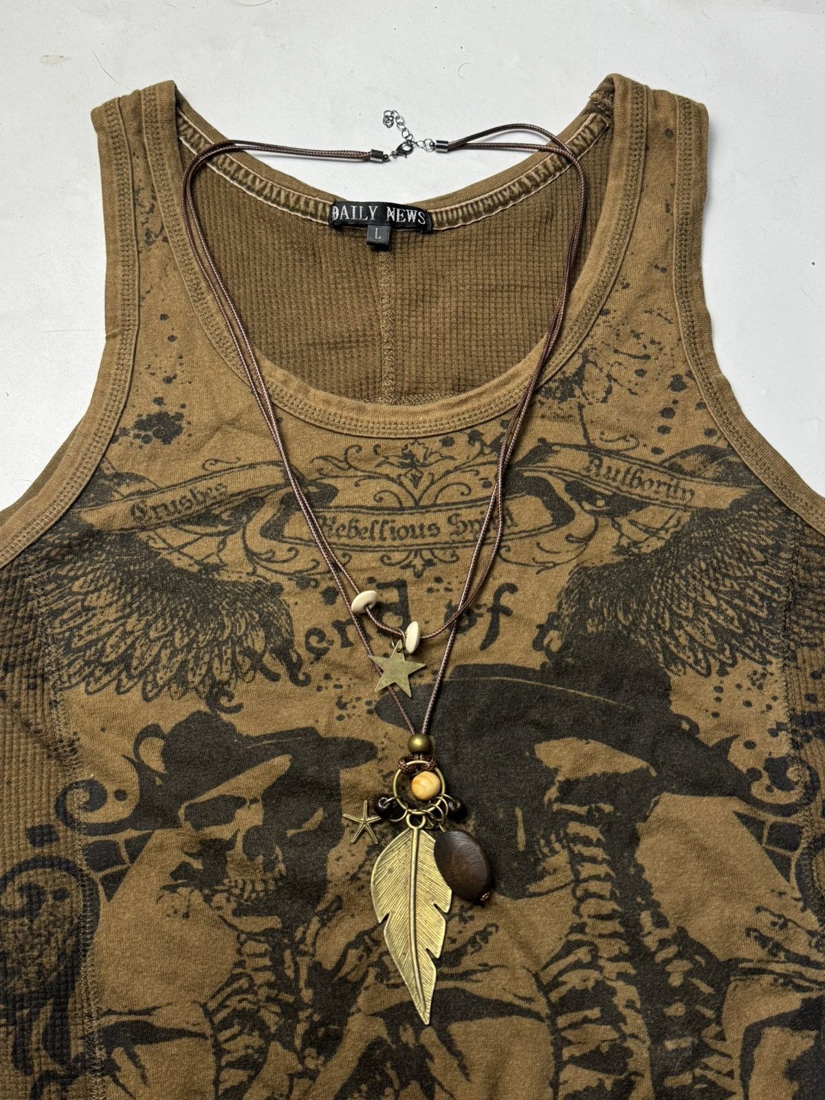 Japanese Brand Japanese Necklace Styled Vintage 14th goa Size ONE SIZE - 2 Thumbnail
