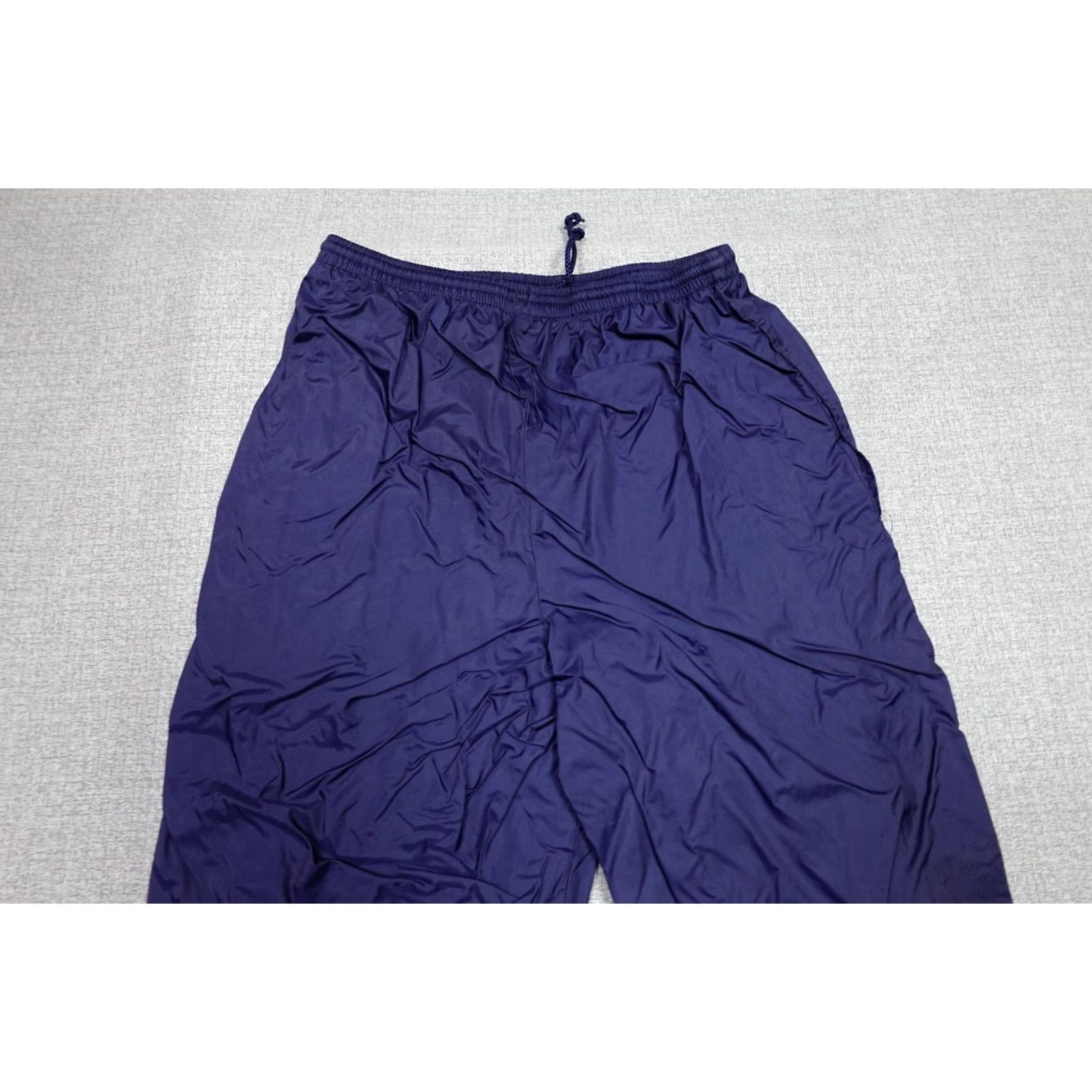 Nike VINTAGE Nike Pants Mens Small Blue Sweatpants Tapered Fit Baggy Swishy MC Hammer Size US 28 / EU 44 - 5 Thumbnail
