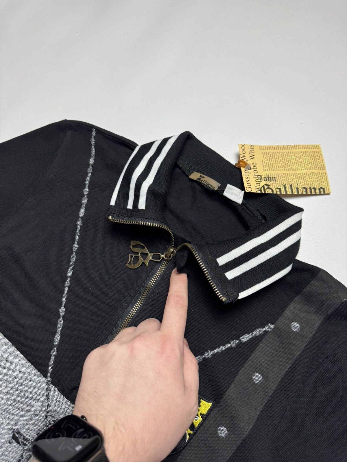 John Galliano 2008 John Galliano Rare NEW Polo T-Shirt Size US M / EU 48-50 / 2 - 7 Thumbnail