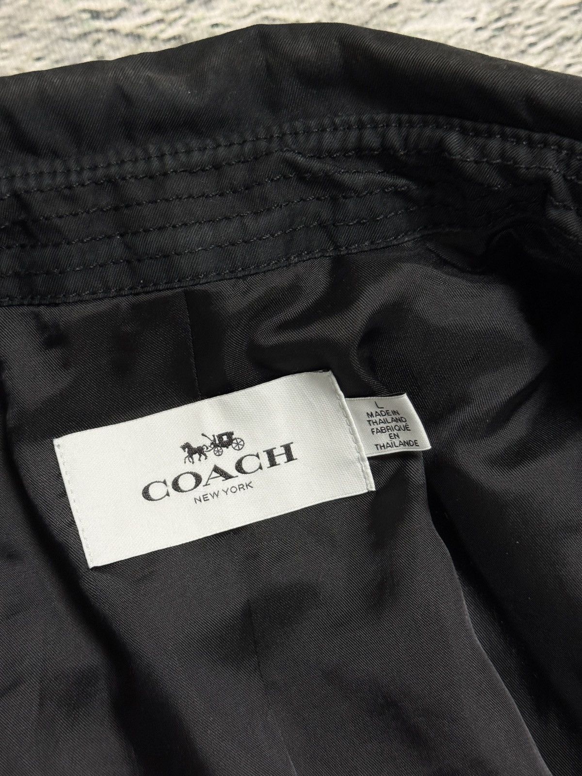 Coach Coach Trench Coat black Size US L / EU 52-54 / 3 - 4 Thumbnail