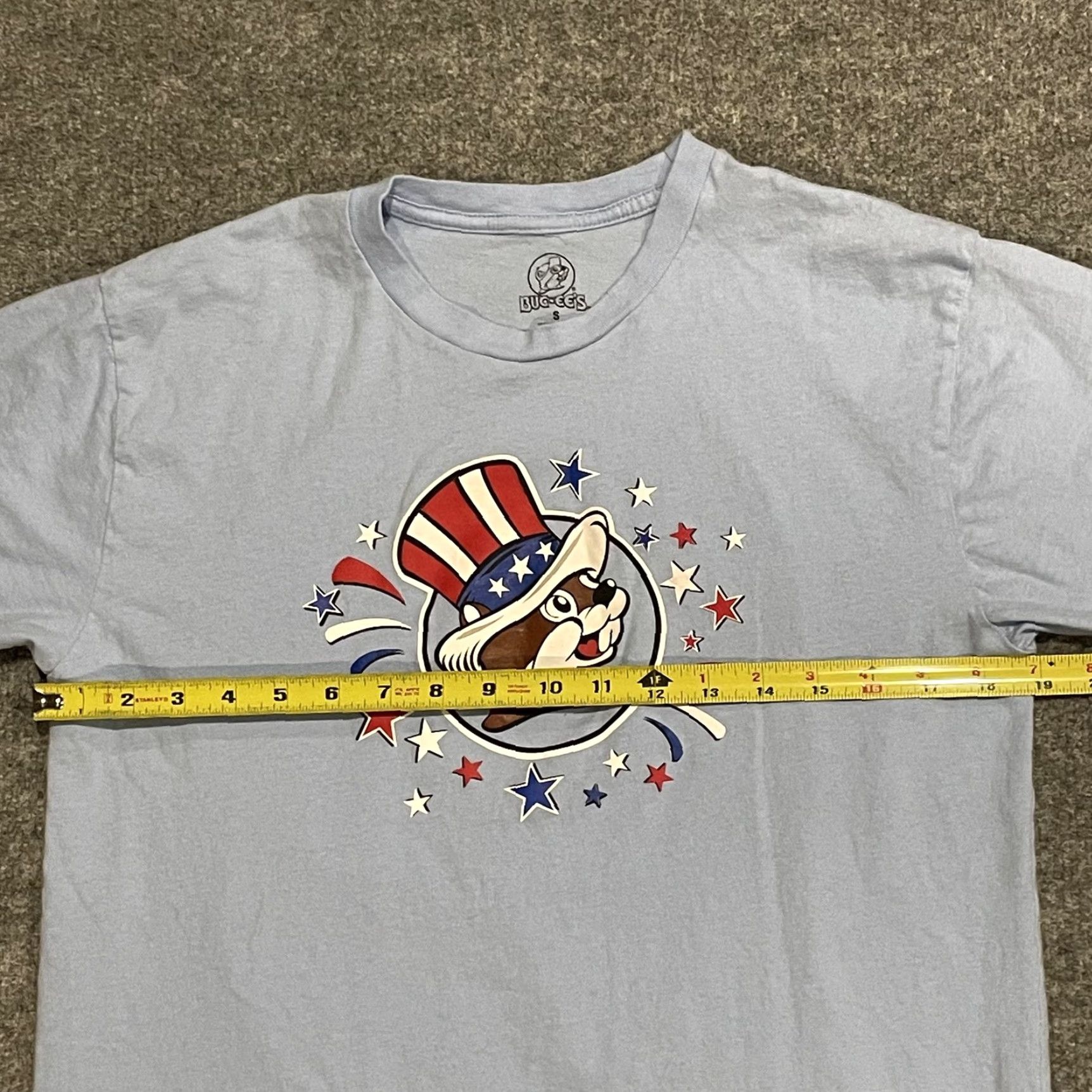 Vintage Buc-ee's Shirt Adult Small Gray Patriotic USA Fourth of July Tee Size US S / EU 44-46 / 1 - 6 Thumbnail