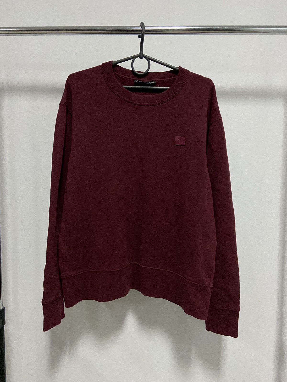 Acne Studios × Vintage Acne studios face logo sweatshirt Vintage luxury Size US M / EU 48-50 / 2 - 1 Thumbnail