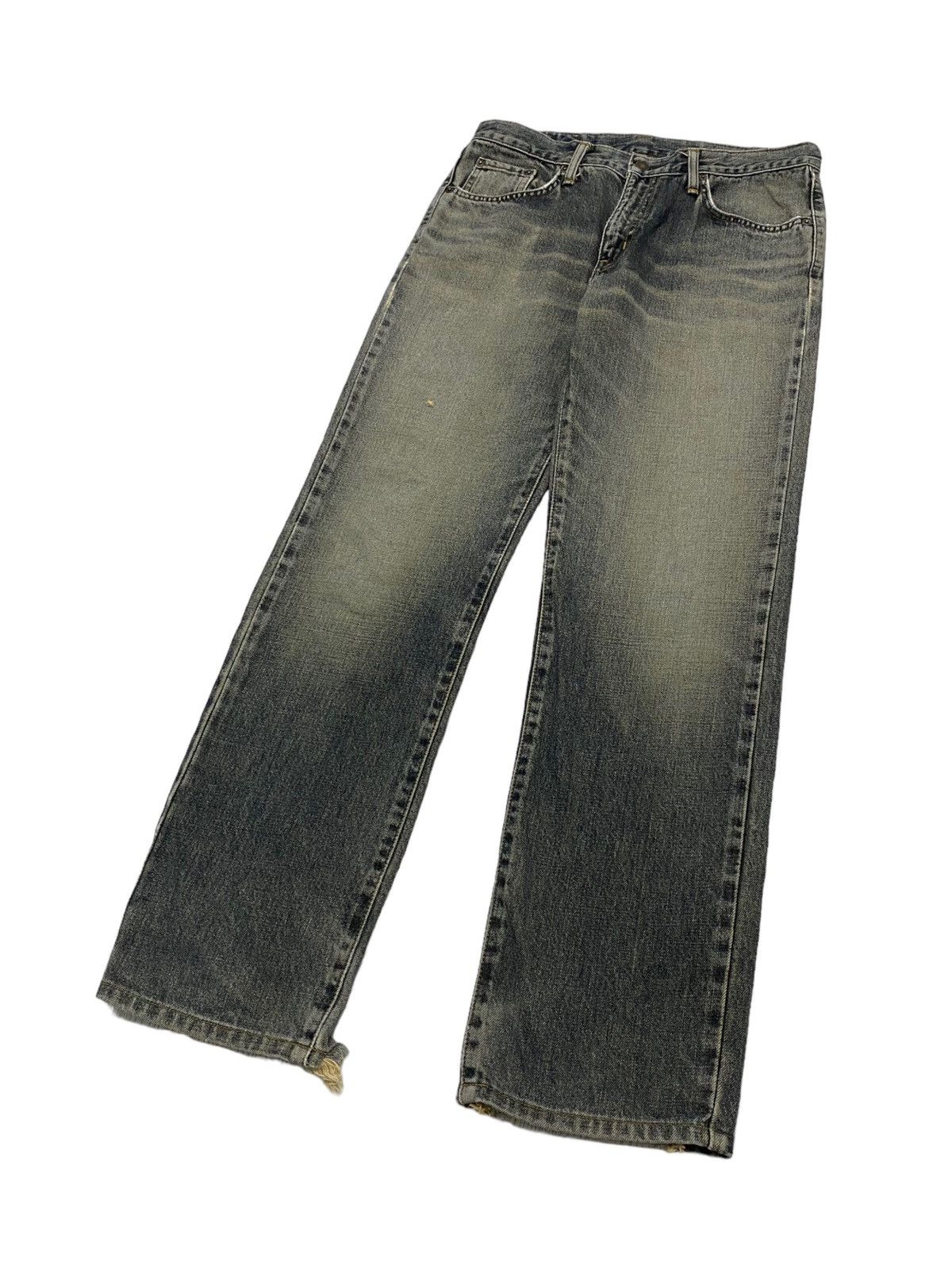 If Six Was Nine Edwin Extra Extreme 403 Mud Washed Grey Distressed Size US 30 / EU 46 - 2 Thumbnail
