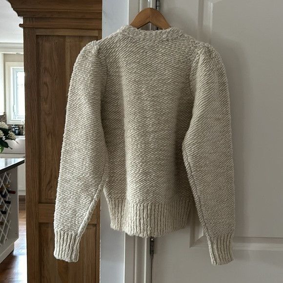 Isabel Marant Isabel Marant Off-White Wool Sybille Sweater 38 Size XS / US 0-2 / IT 36-38 - 9 Thumbnail