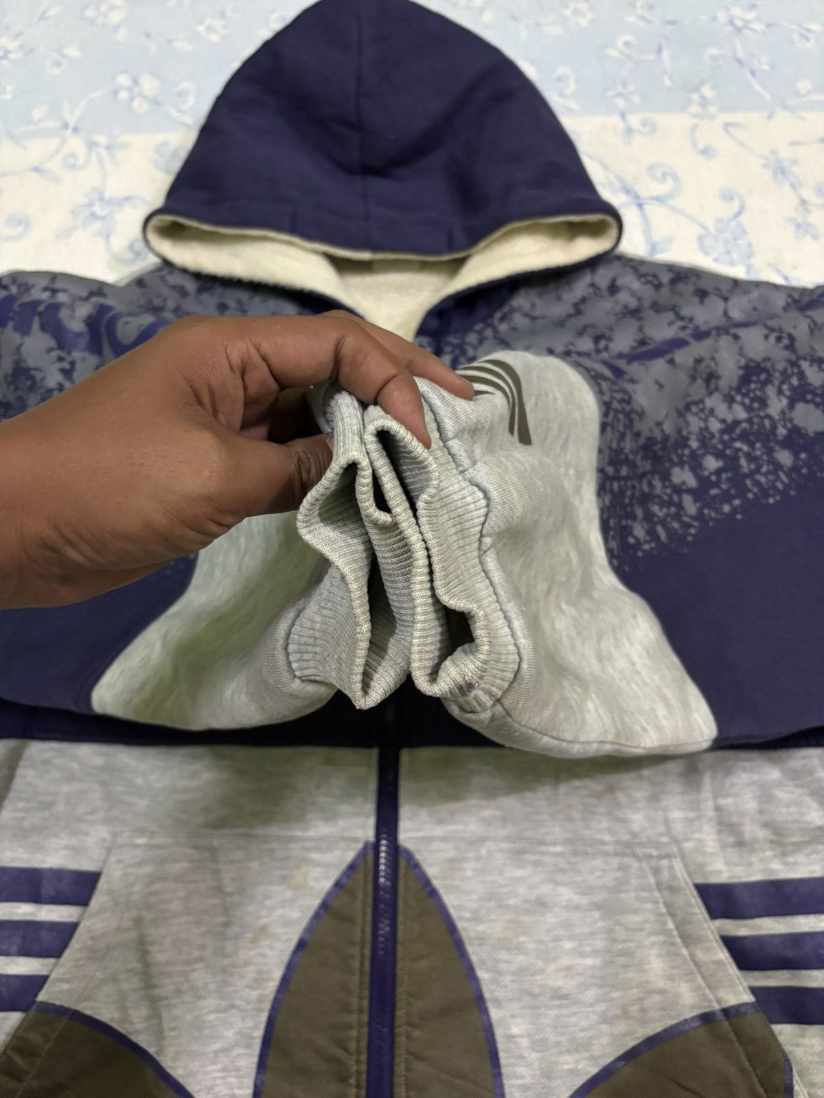 Adidas Adidas Zipper Hoodie Jacket Size US M / EU 48-50 / 2 - 5 Thumbnail