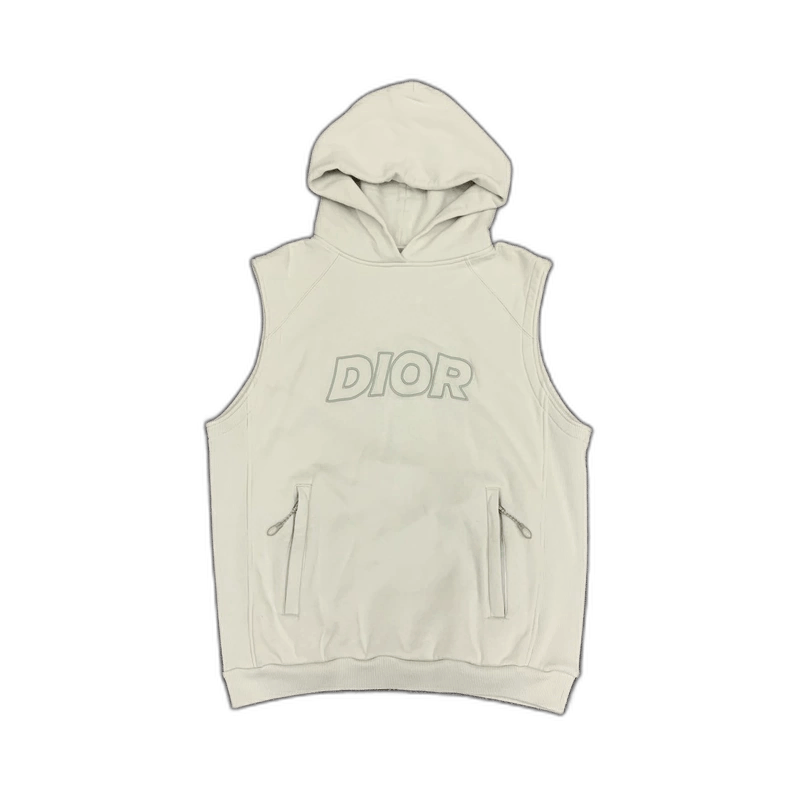 Dior Dior Mint Green Sleeveless Hoodie Size US L / EU 52-54 / 3 - 1 Thumbnail