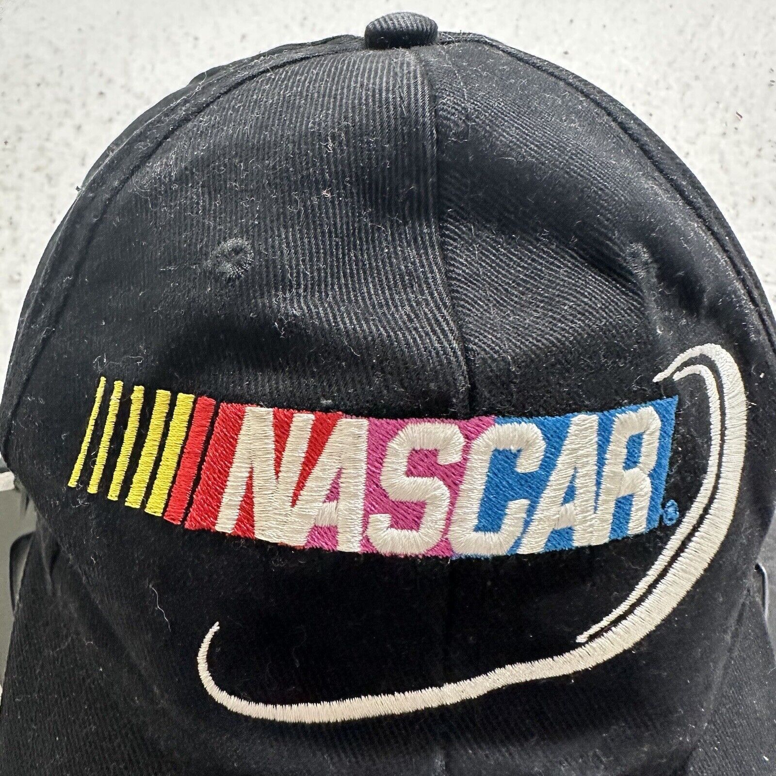 NASCAR NASCAR Racing Black Baseball Hat 3M Logo Cotton Size ONE SIZE - 3 Thumbnail