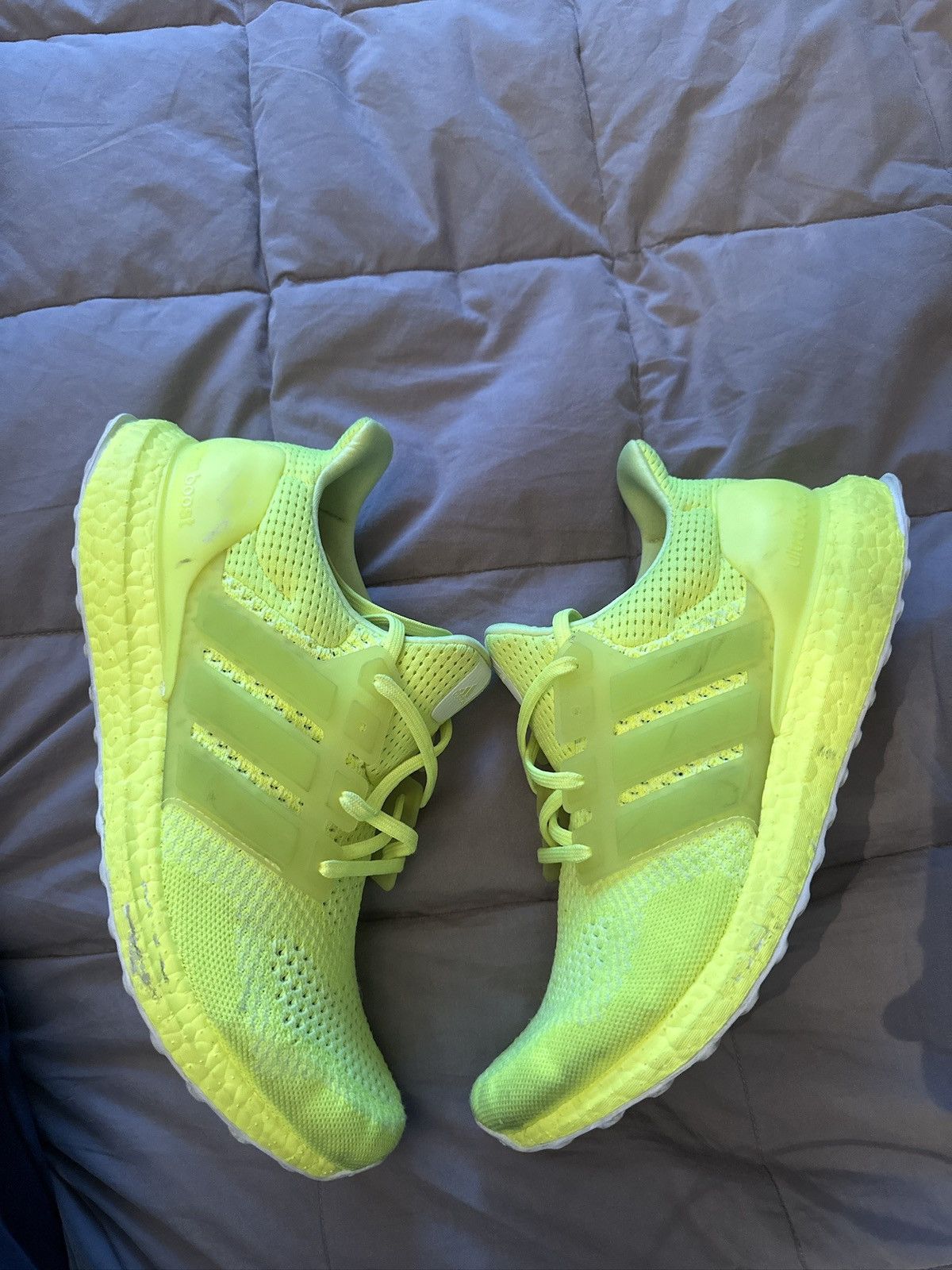 Adidas Adidas Ultra Boost 1.0 DNA neon yellow Size US 10 / EU 43 - 3 Thumbnail