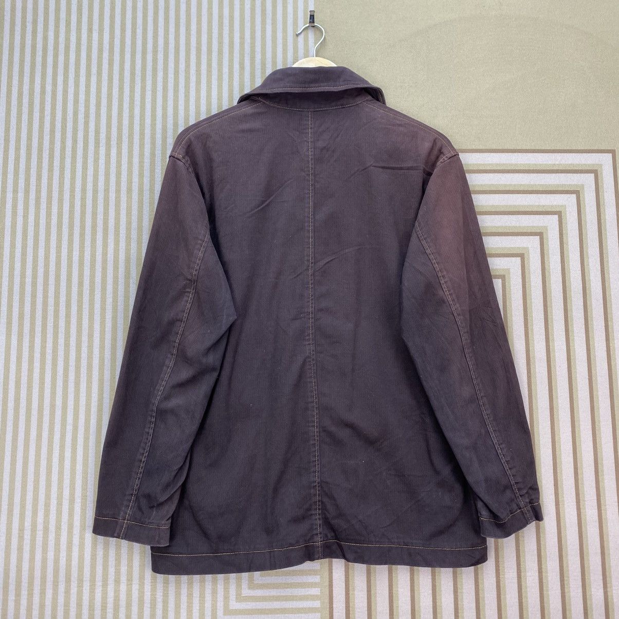 Le Laboureur 🫶Vintage Faded Liebchen Worker Jacket -French Style Jacket Size US M / EU 48-50 / 2 - 2 Thumbnail