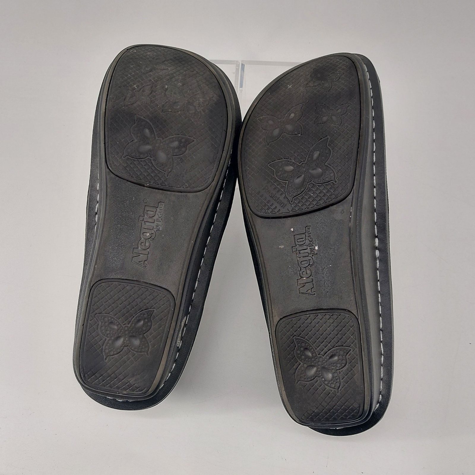 Other Alegria Debra Nurse Embossed Black Leather 41 10.5/11 Size US 10.5 / IT 40.5 - 10 Thumbnail