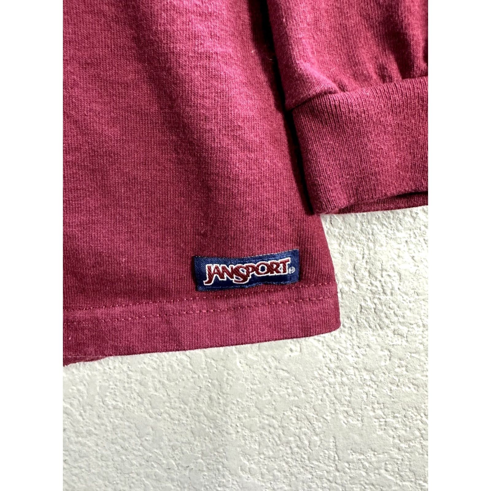 Jansport Nike Shirt? No, Jansport Pullover Shirt? Virginia Tech Burgundy Cotton Long Sleeve Crew Neck L Mens Size US L / EU 52-54 / 3 - 5 Thumbnail
