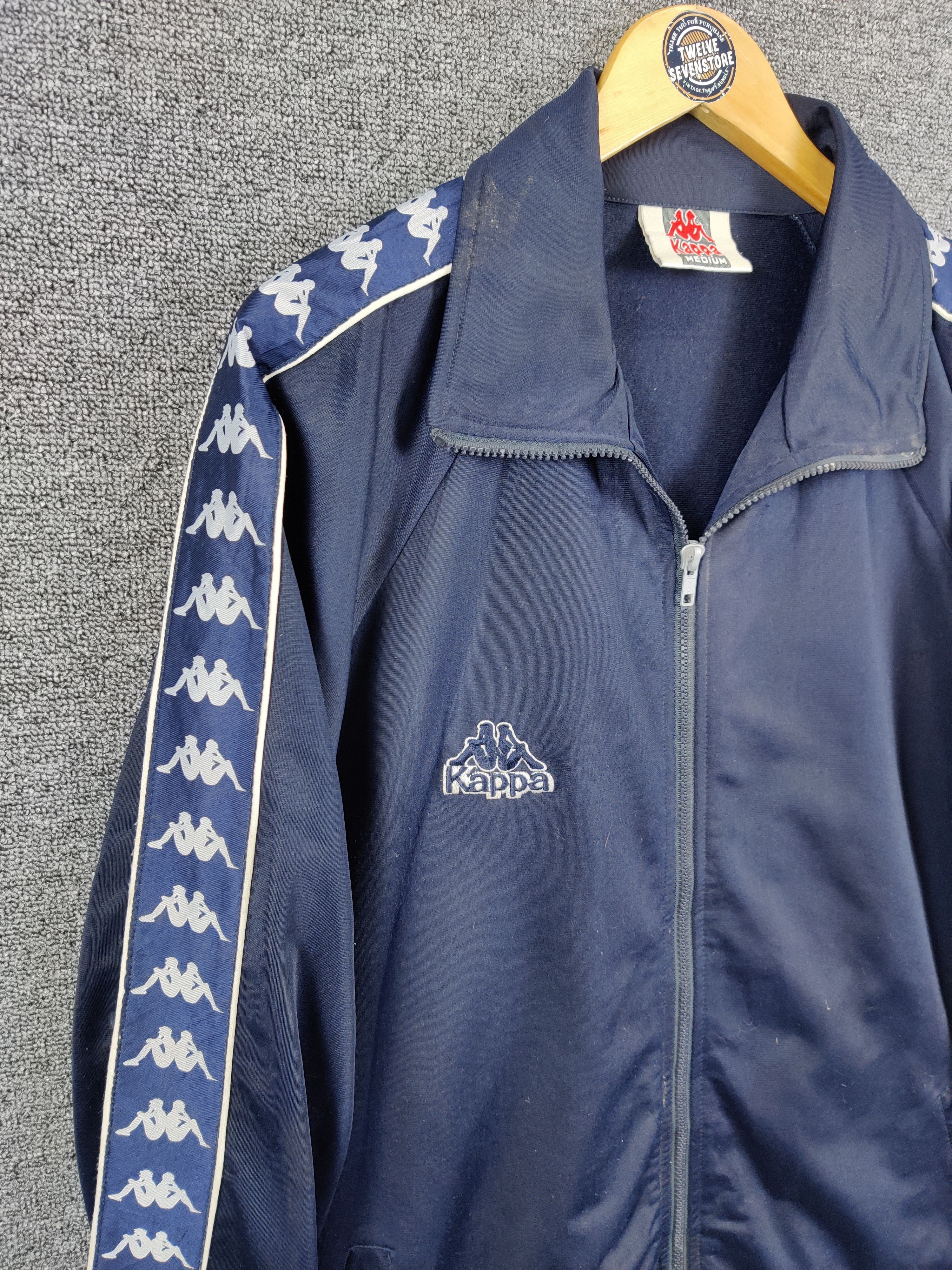 Kappa Vintage Kappa Side Tapper Big Logo Zipper Jacket Size US L / EU 52-54 / 3 - 8 Thumbnail