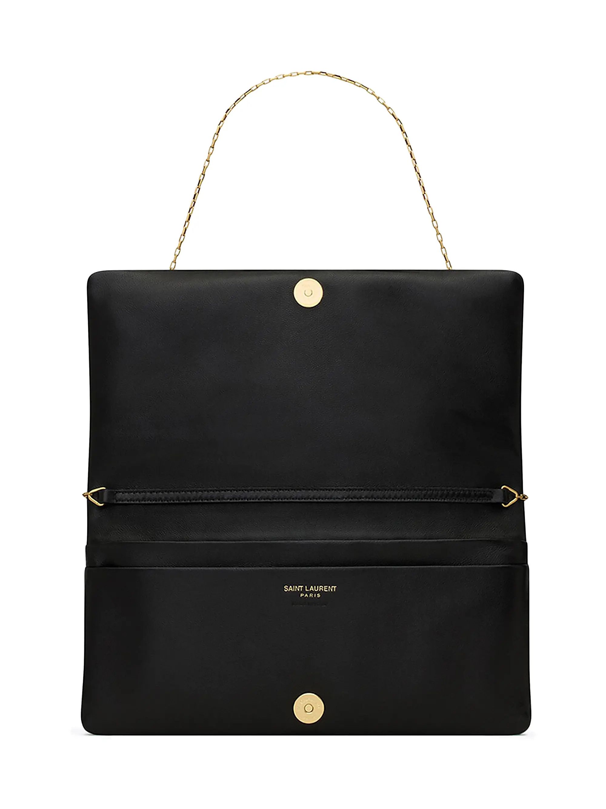 Saint Laurent Paris o1s1wg110925 Size: OS / Short Chain Wallet in Black Size ONE SIZE - 3 Thumbnail