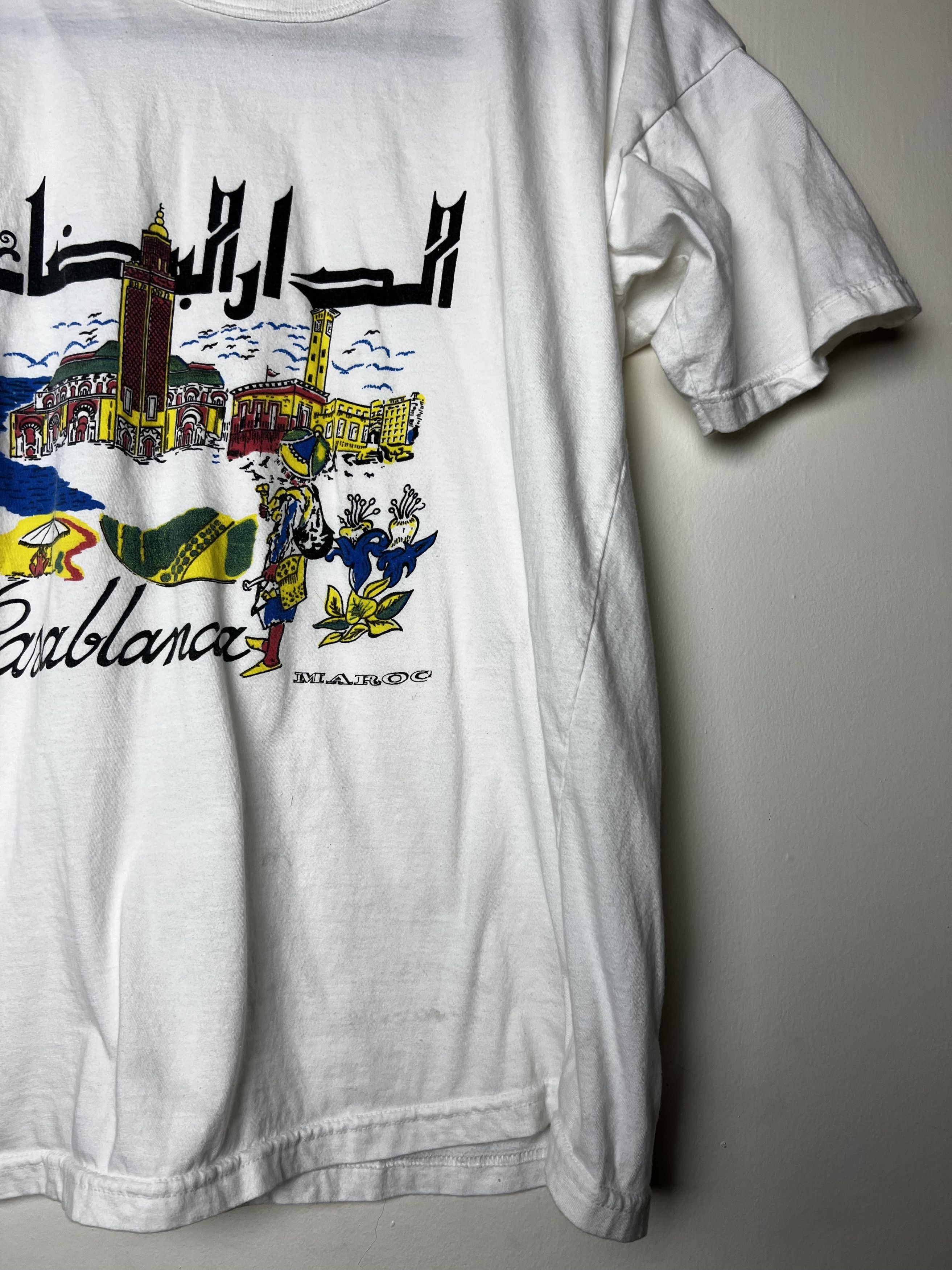 Vintage Vintage Casablanca - Maroc (Morocco) Souvenir T-Shirt Size US S / EU 44-46 / 1 - 4 Thumbnail