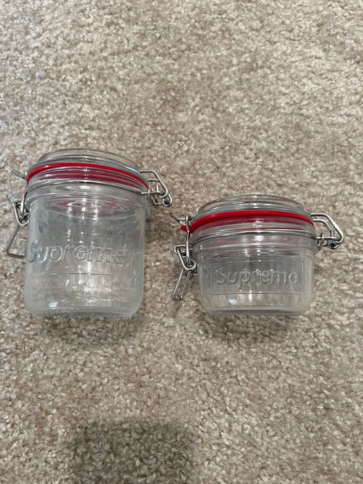 Supreme Supreme mason jar, set of 2, accessory SS18 | Grailed