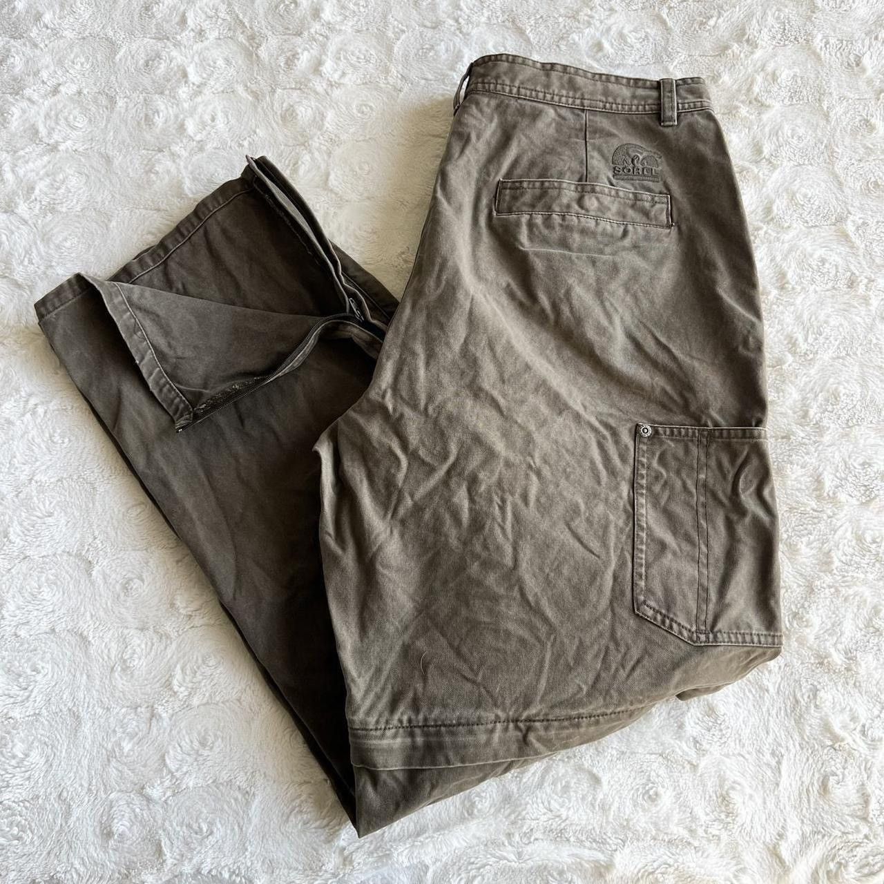 SOREL Vintage Sorel Pants Mens 34x30 *Tag 36x30 Brown Convertible Size US 34 / EU 50 - 1 Thumbnail