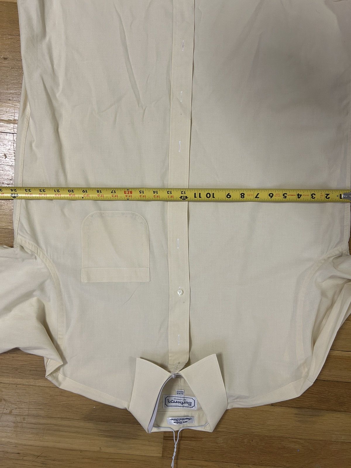 Burberry Vintage Burberry Button up Beige Size US M / EU 48-50 / 2 - 3 Thumbnail